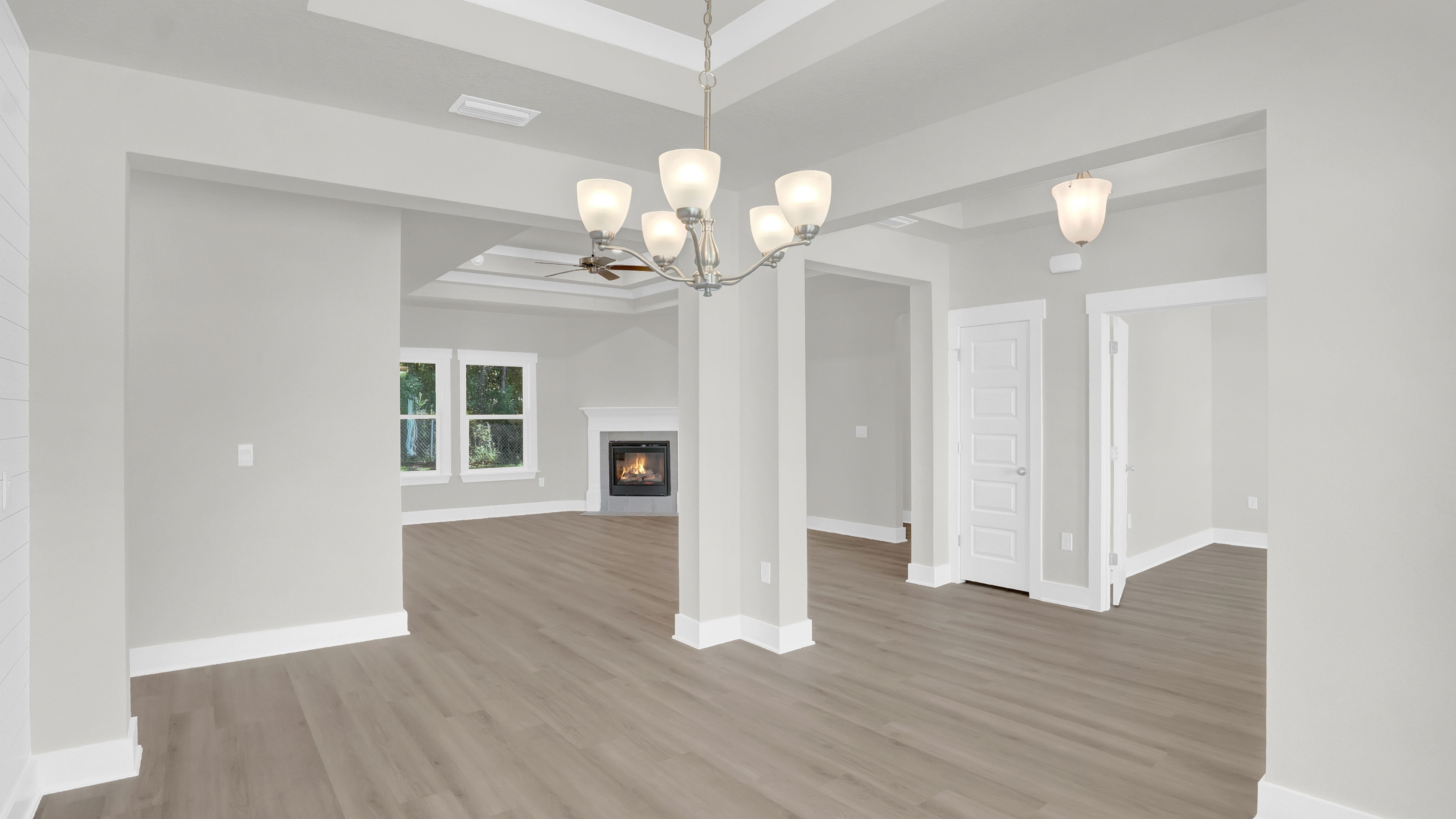 Avery open concept new home interior