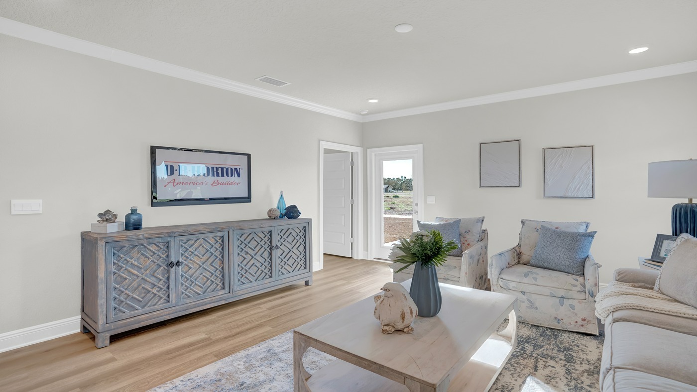 Camilla model home interior.