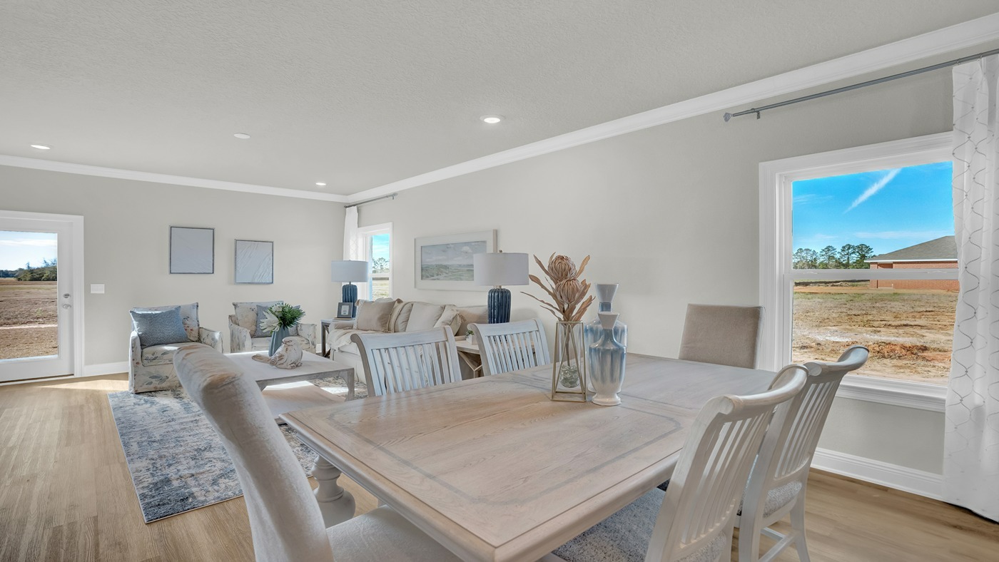 Camilla model home interior.