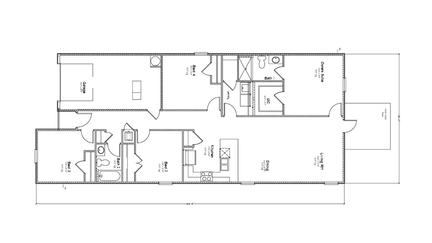 Camilla A and B Floor Plan Layout