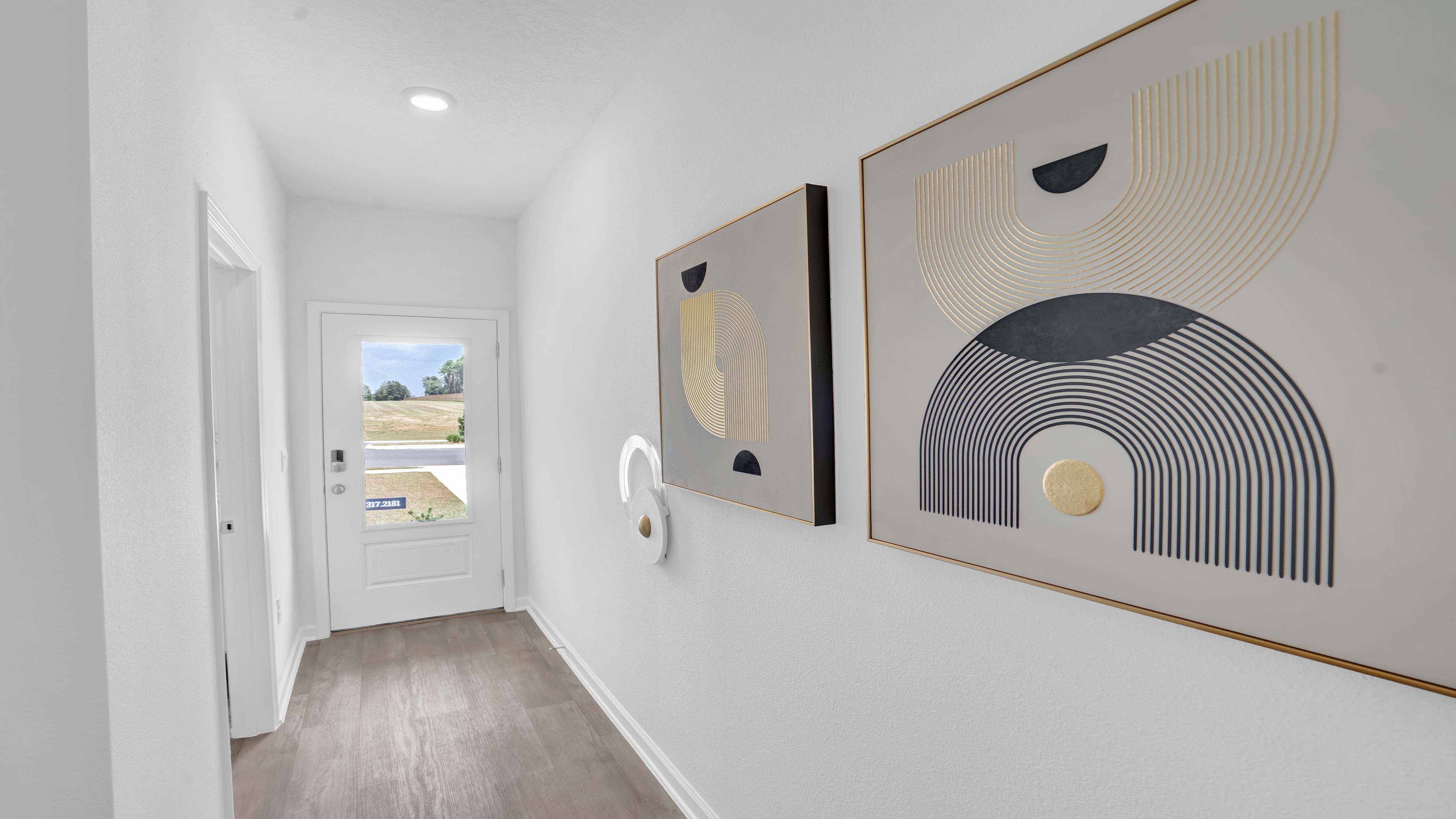 Delilah model home interior.