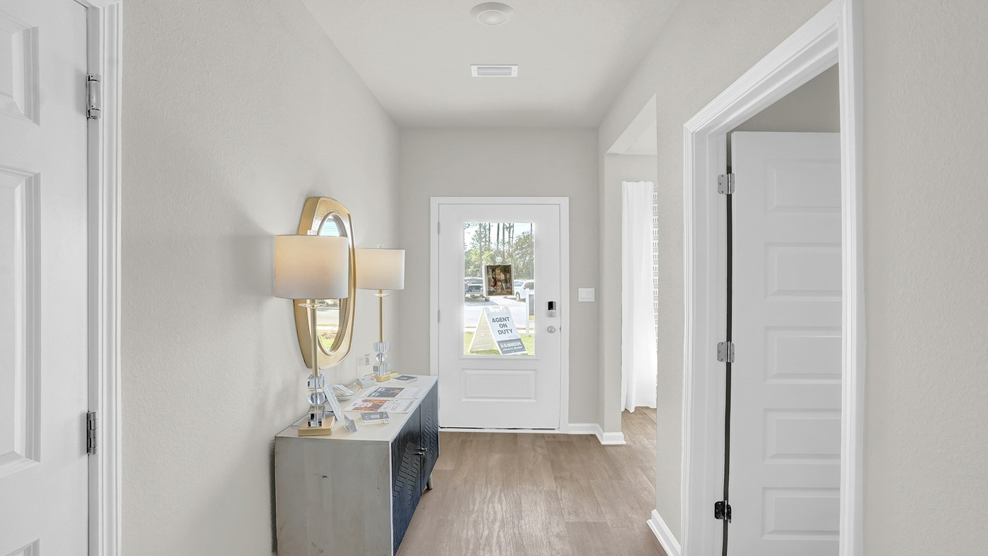 Julia model home interior.