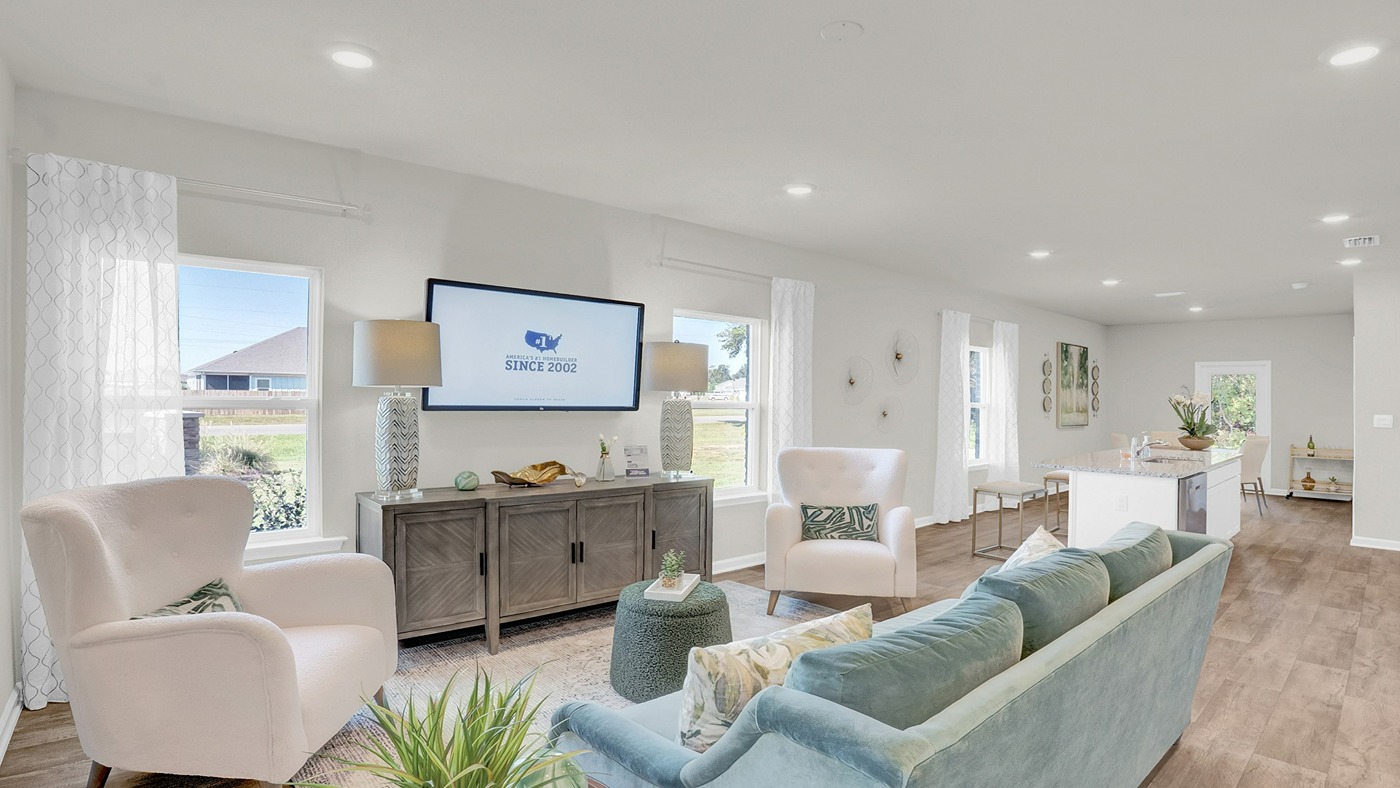 Julia model home interior.