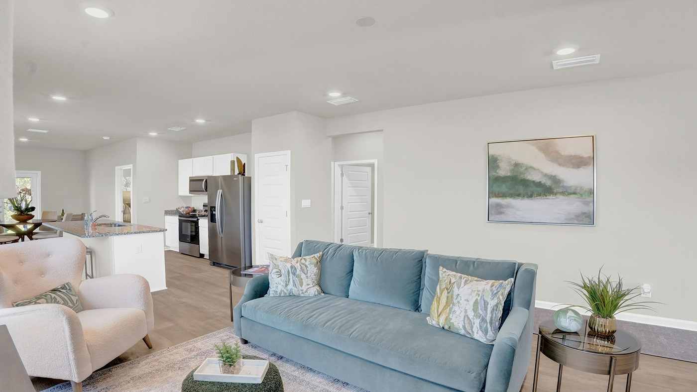 Julia model home interior.