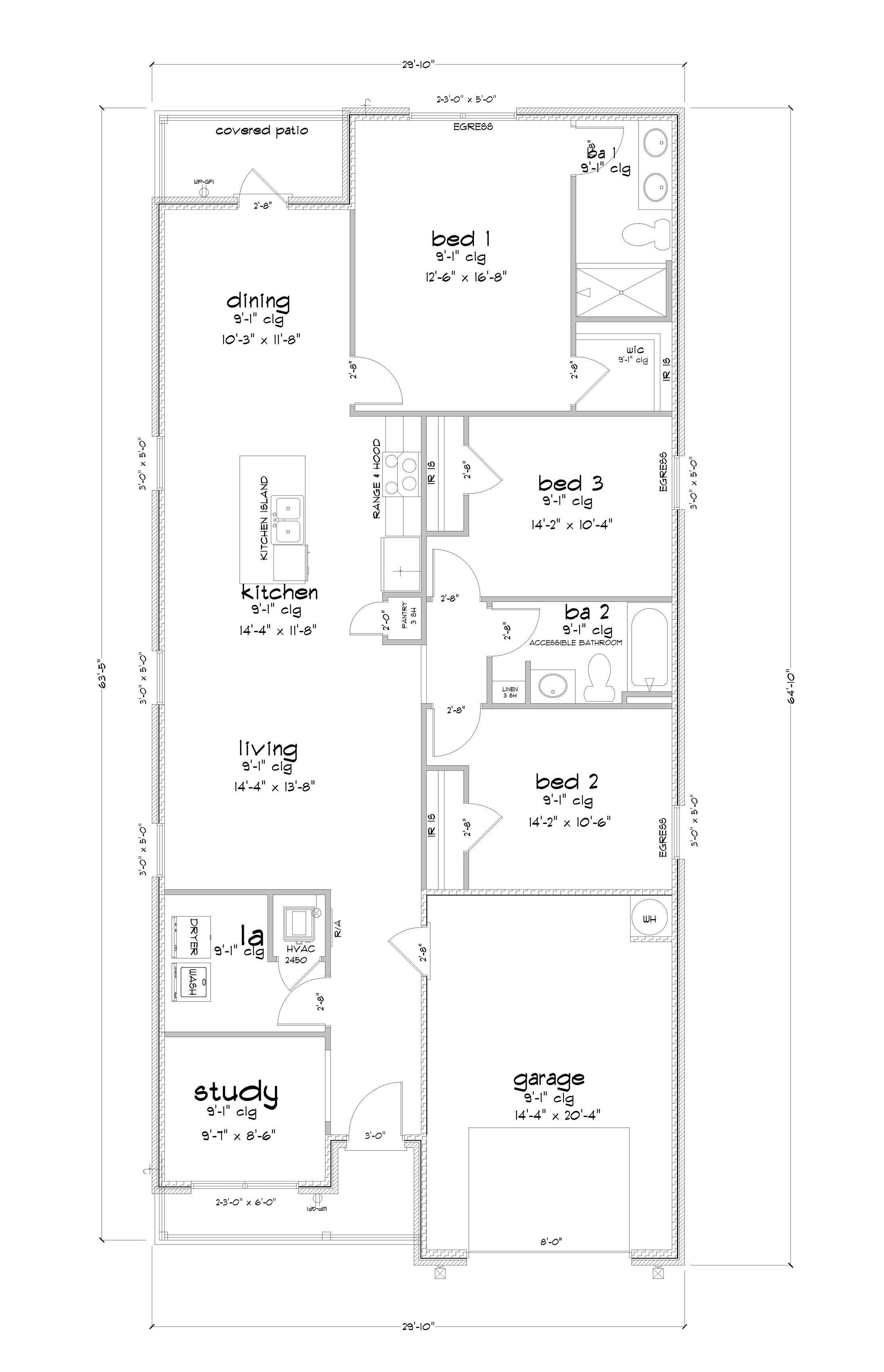 Julia Floorplan layout.