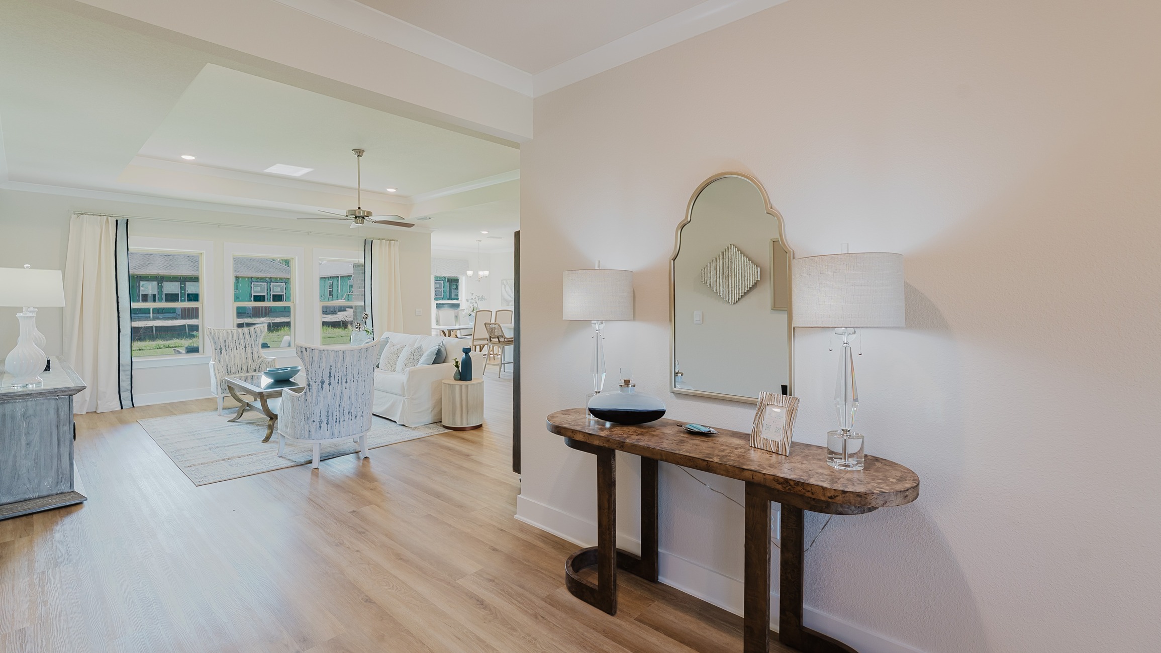 Kaden open-concept interior