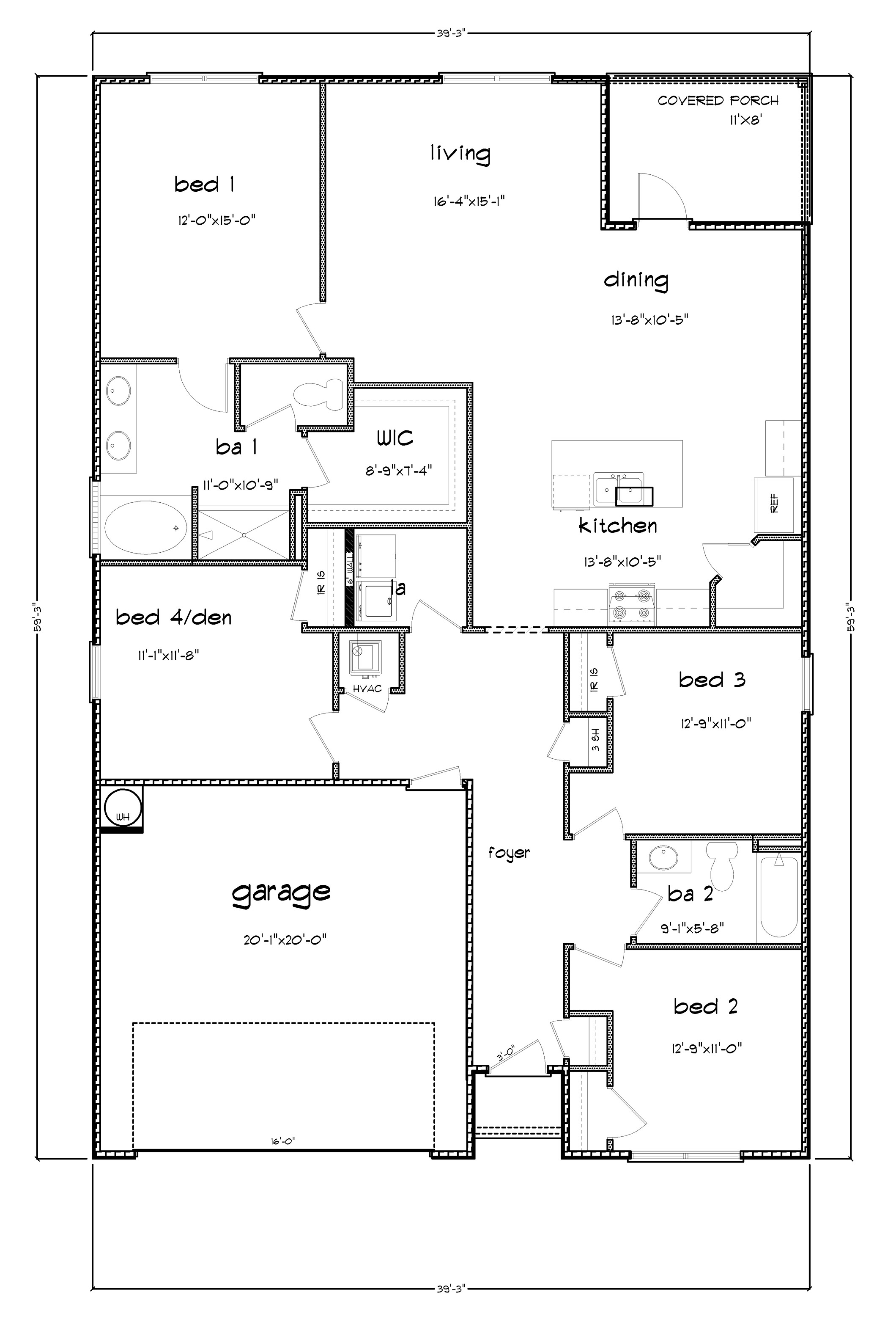 The Cali floorplan