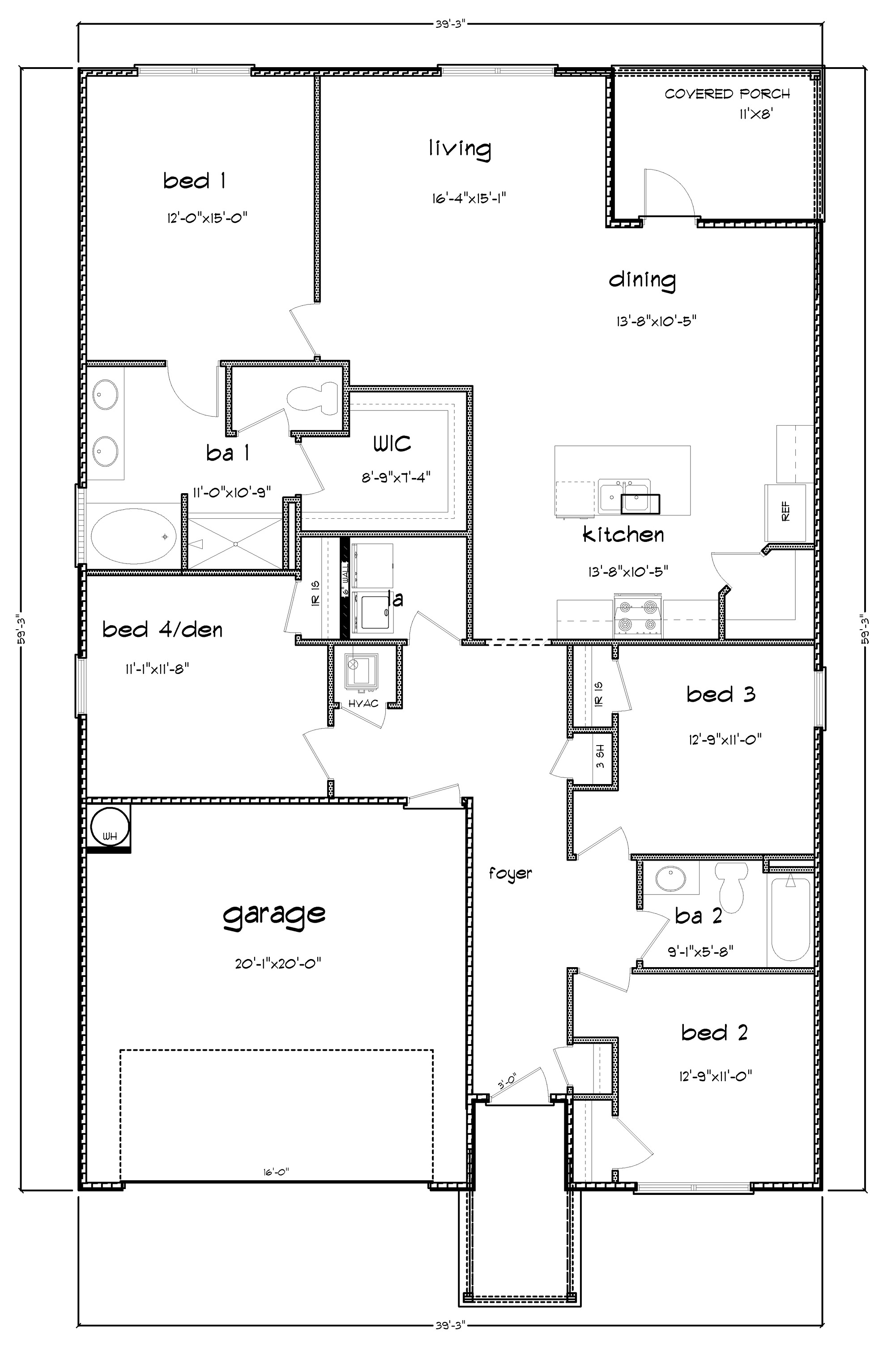 The Cali floorplan