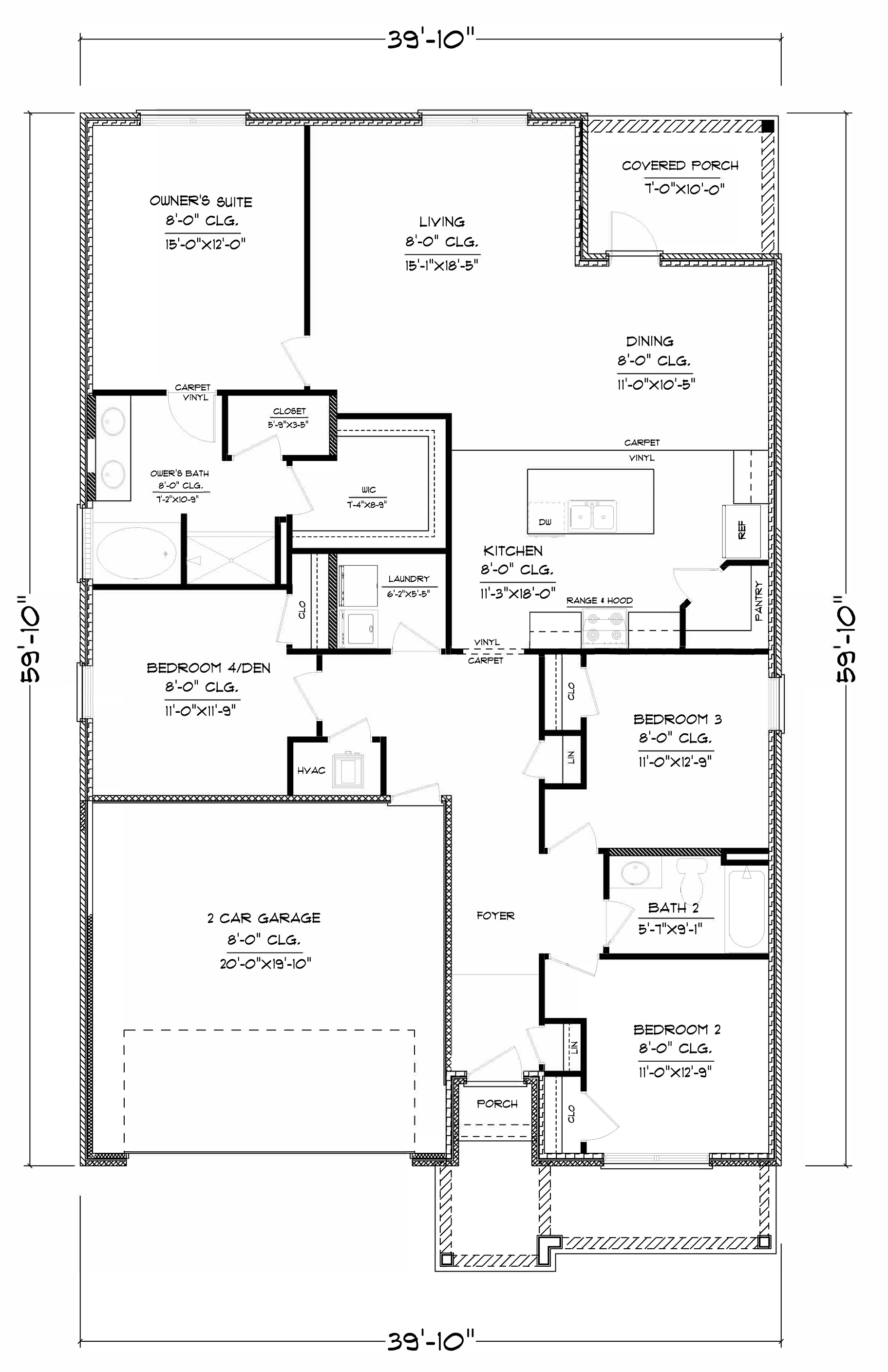 Cali H Floor Plan