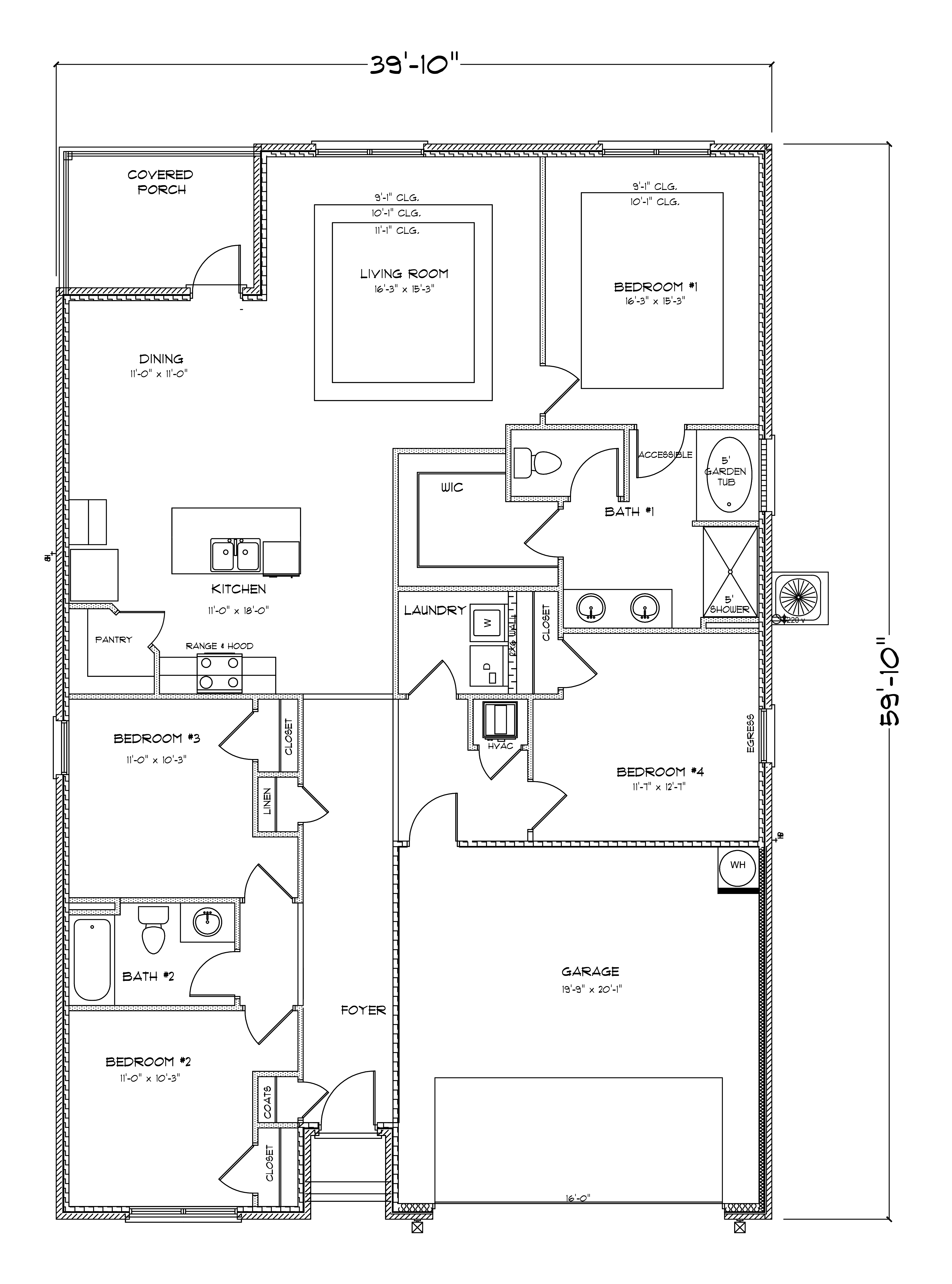 Rhett A & B floorplan