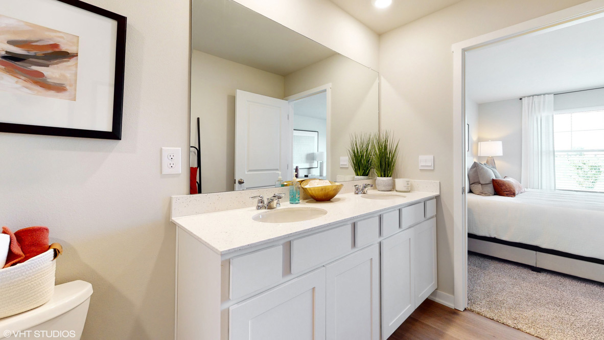 Aldridge new home, open concept interior