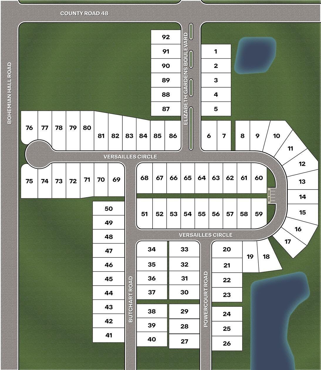 Static Lot Map