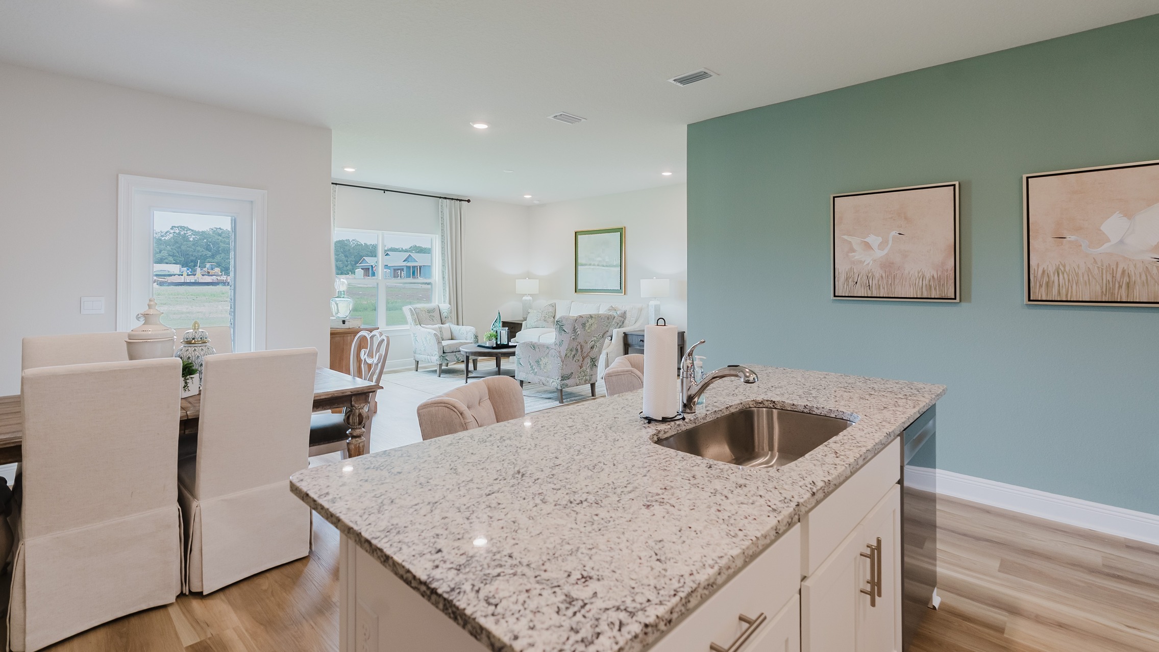 One concept interior of our most popular floorplan: The Cali.