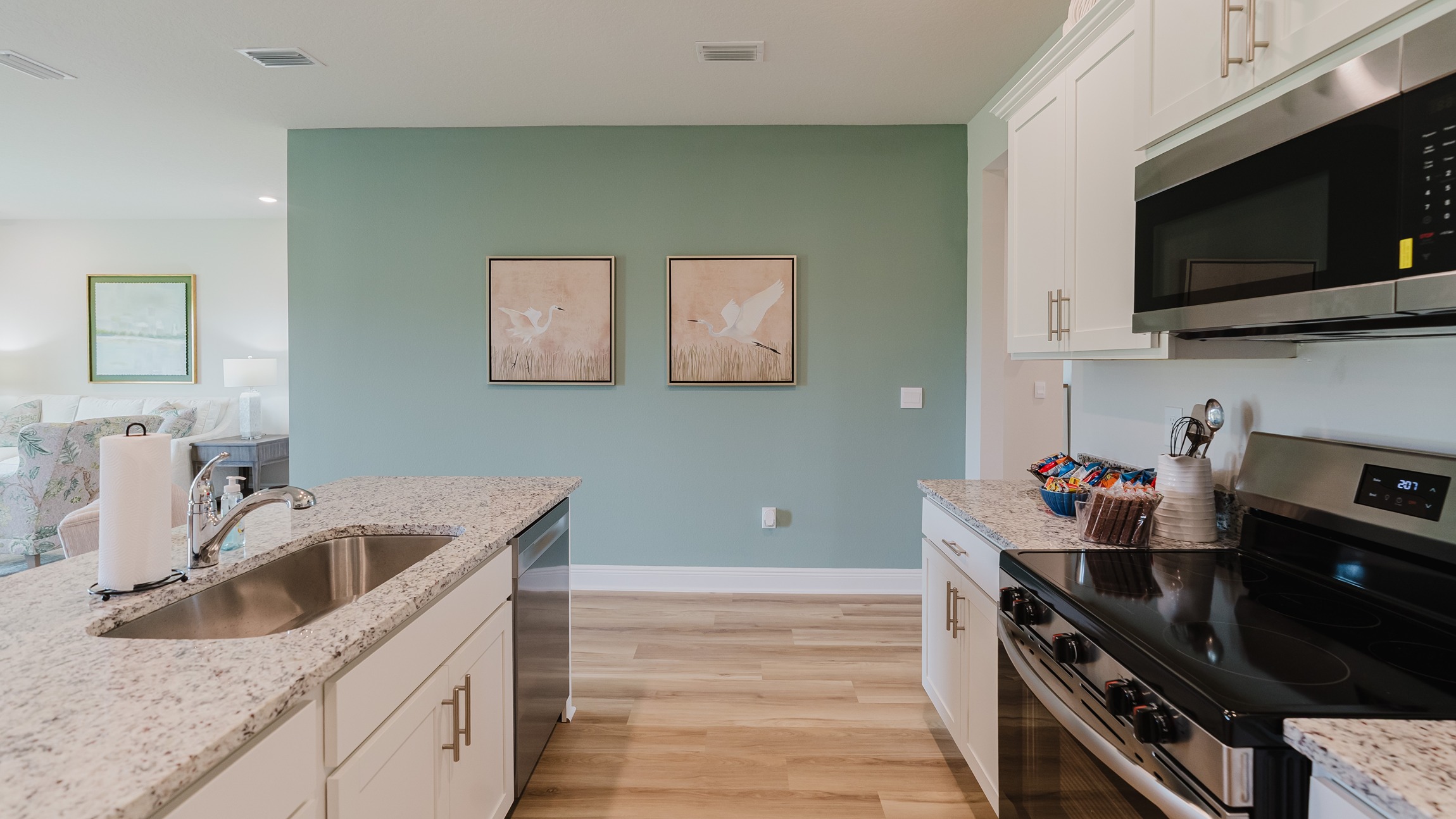 One concept interior of our most popular floorplan: The Cali.