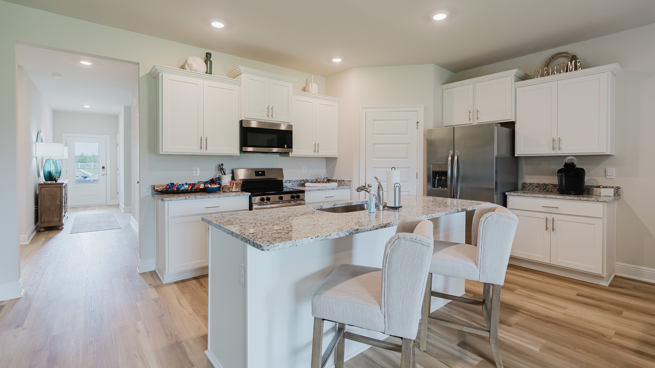 One concept interior of our most popular floorplan: The Cali.