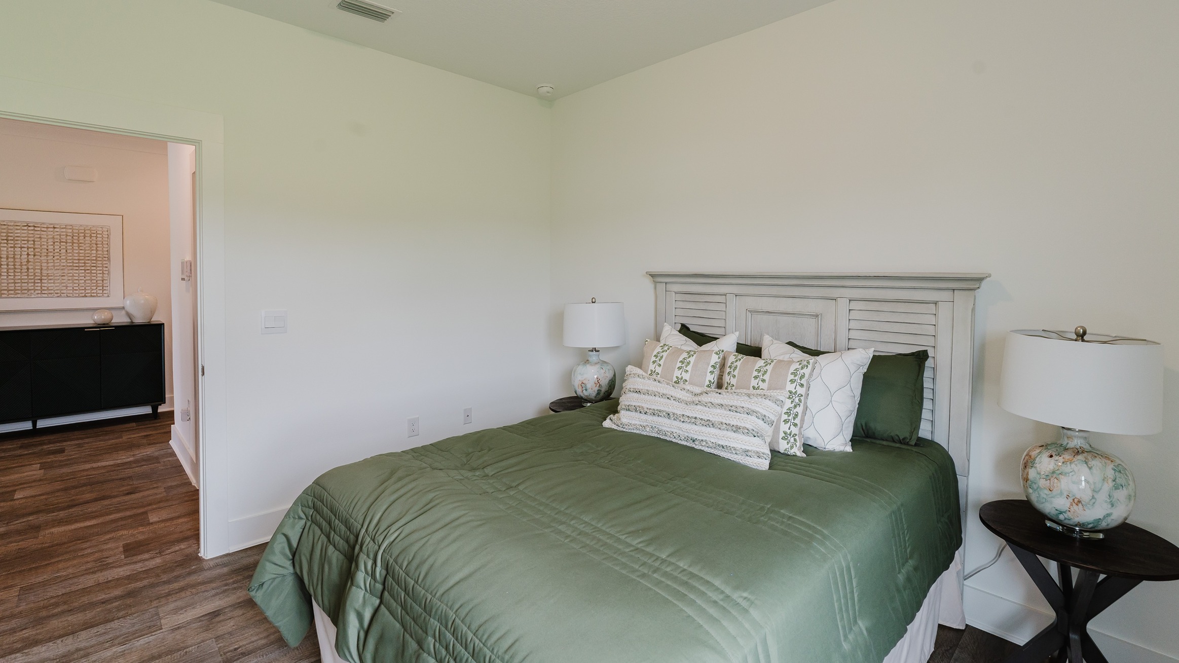 Open concept interior of the Ryder floorplan.