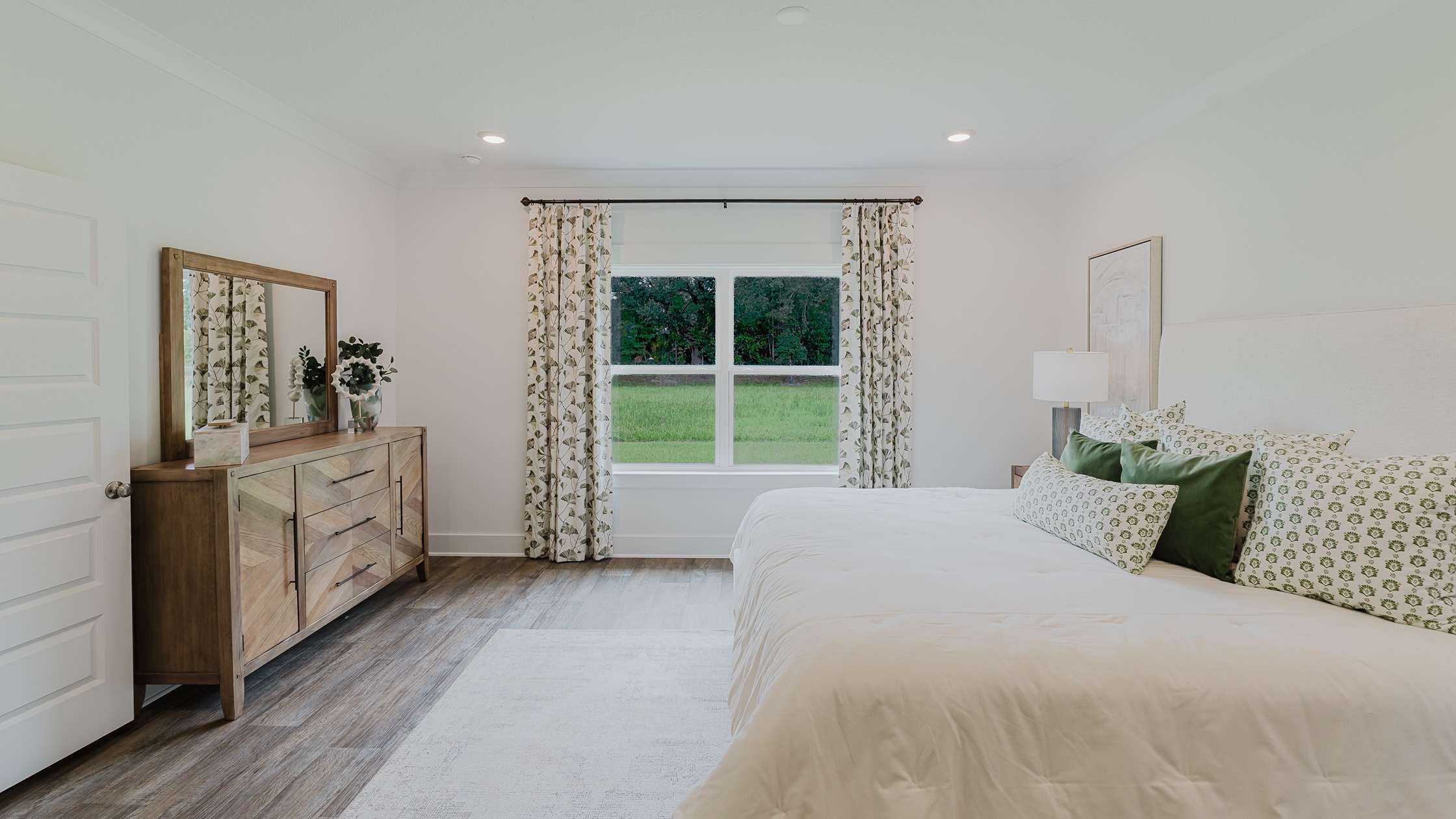 Open concept interior of the Ryder floorplan.