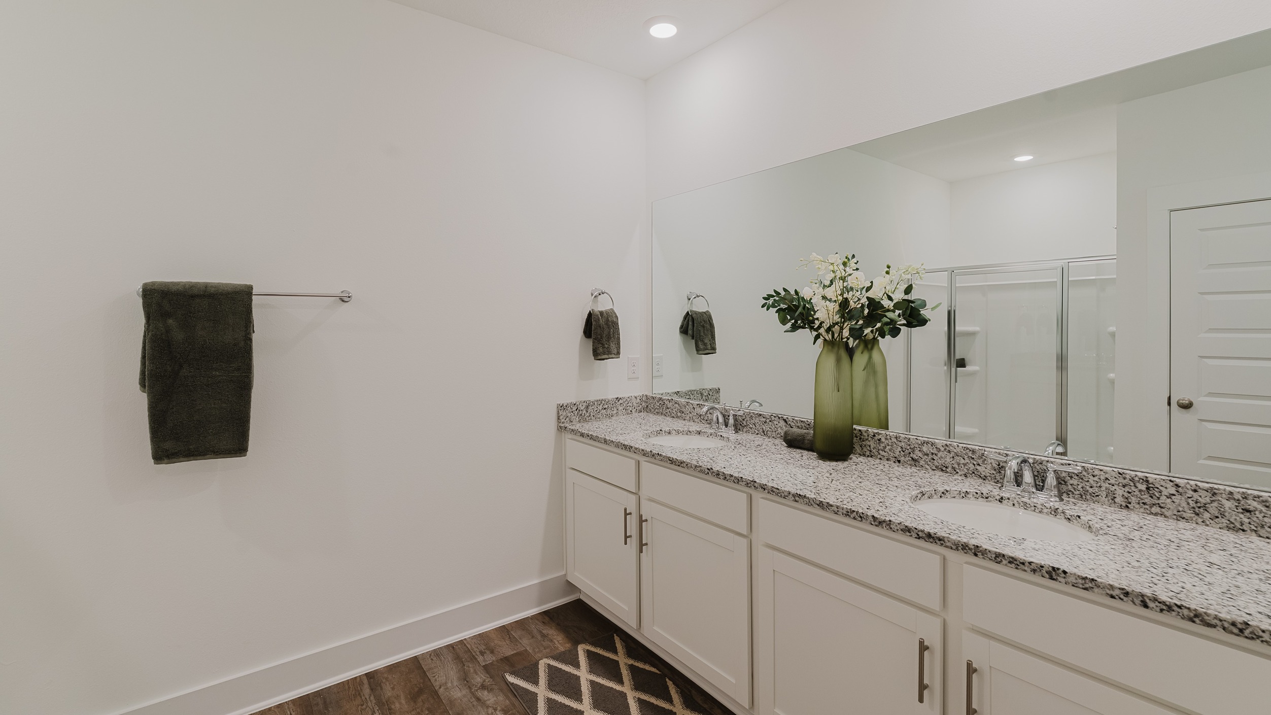 Open concept interior of the Ryder floorplan.