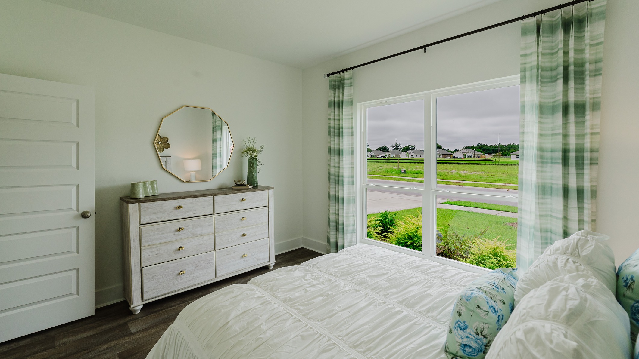 Open concept interior of the Ryder floorplan.