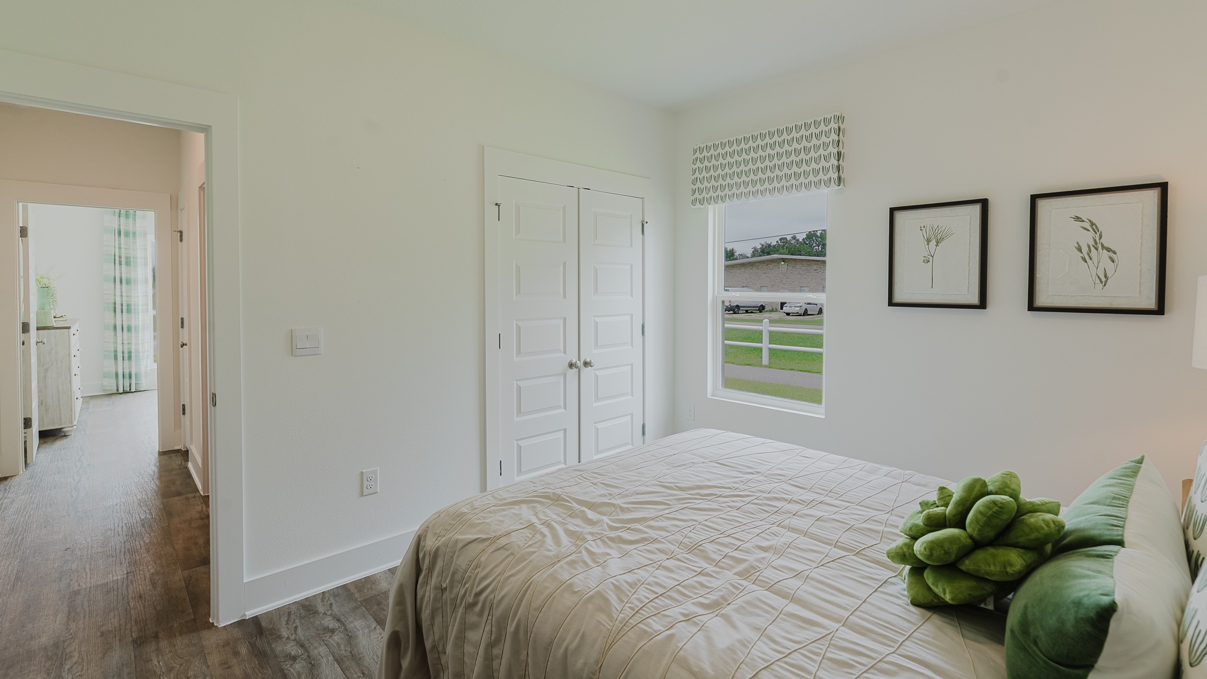 Open concept interior of the Ryder floorplan.