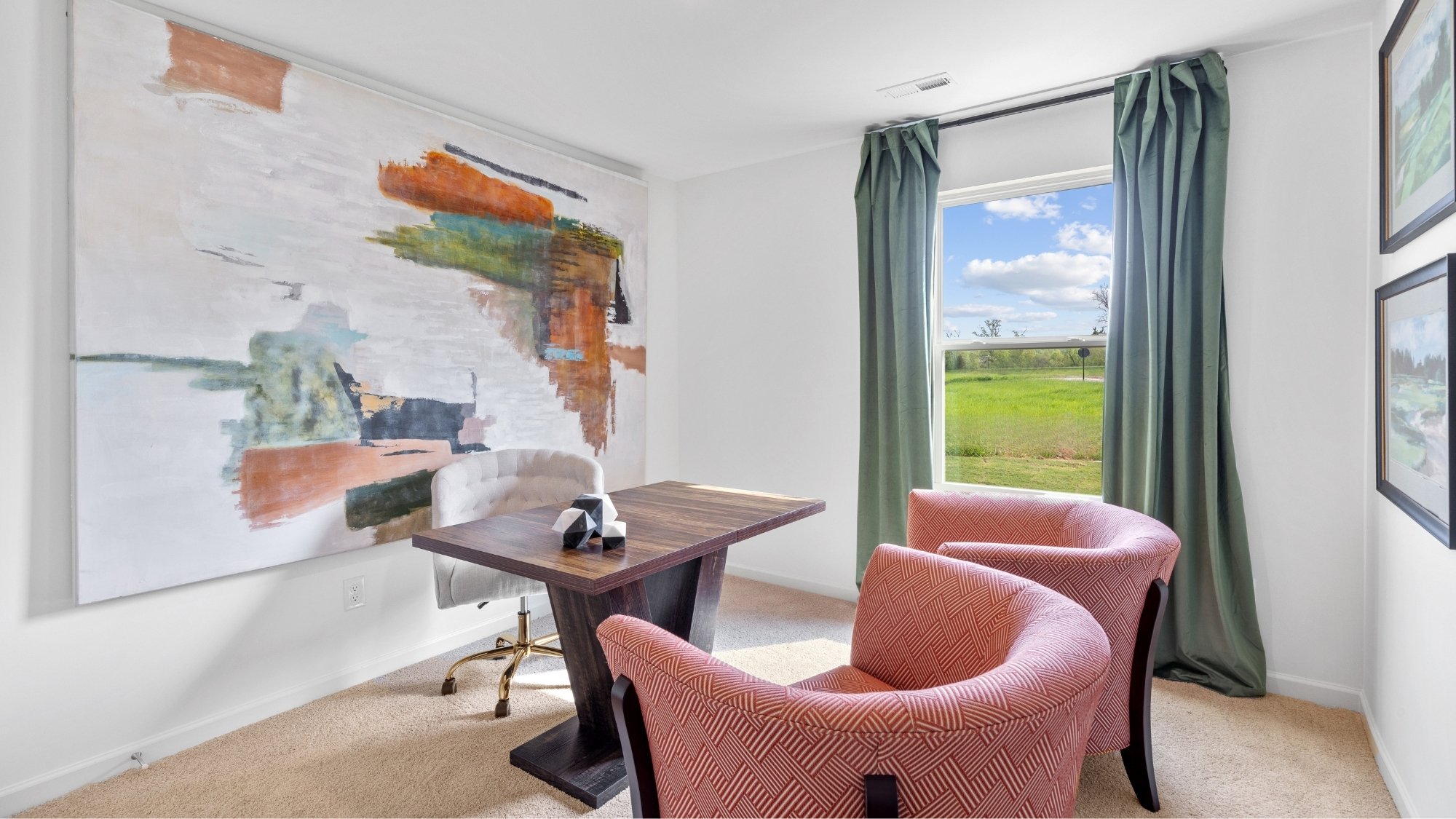 Cairn open concept interior.