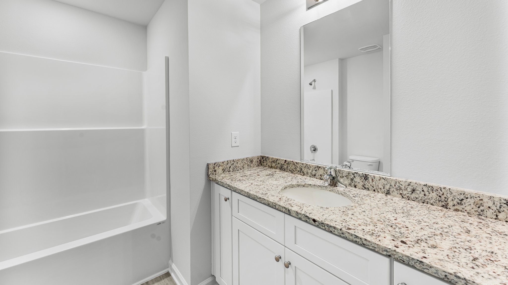 Denton open concept interior.