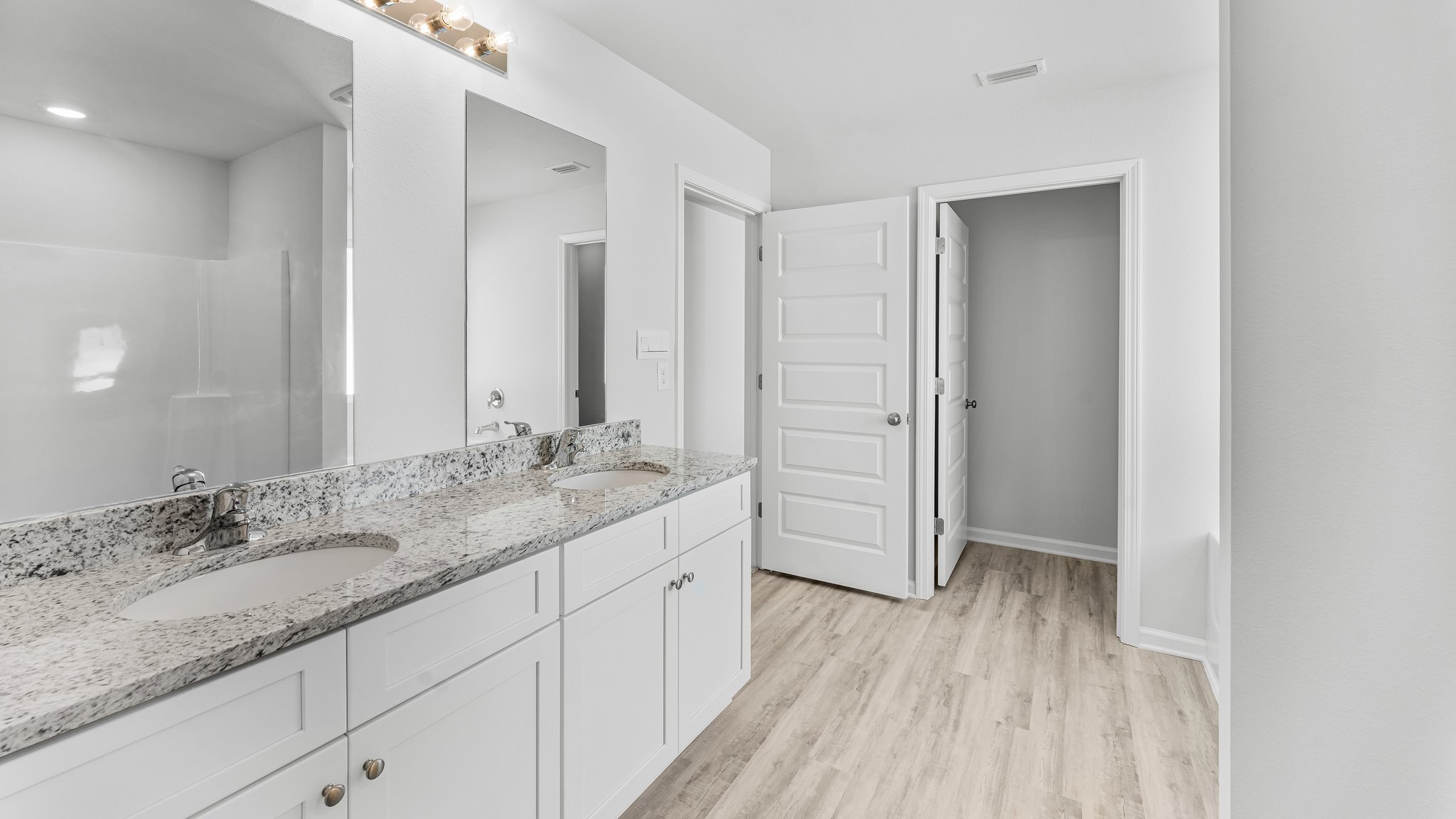 Denton open concept interior.