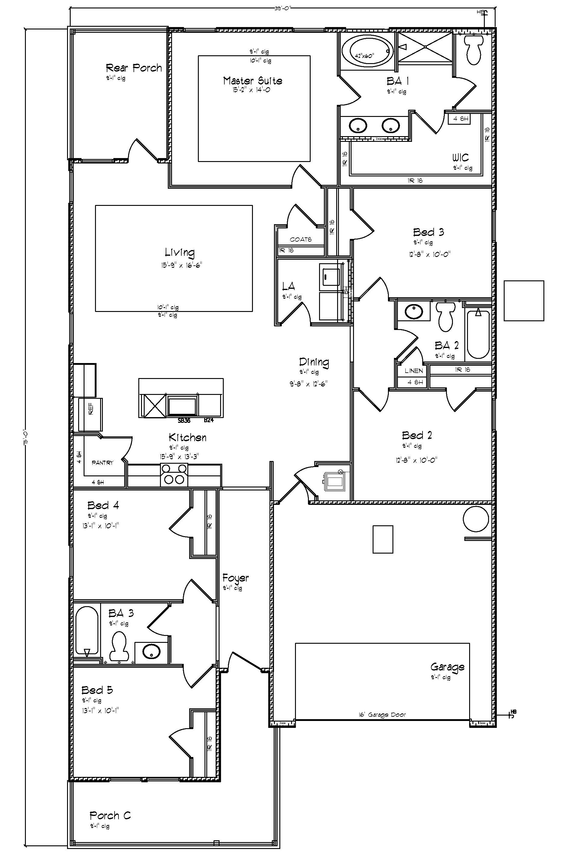 Jackson floorplan