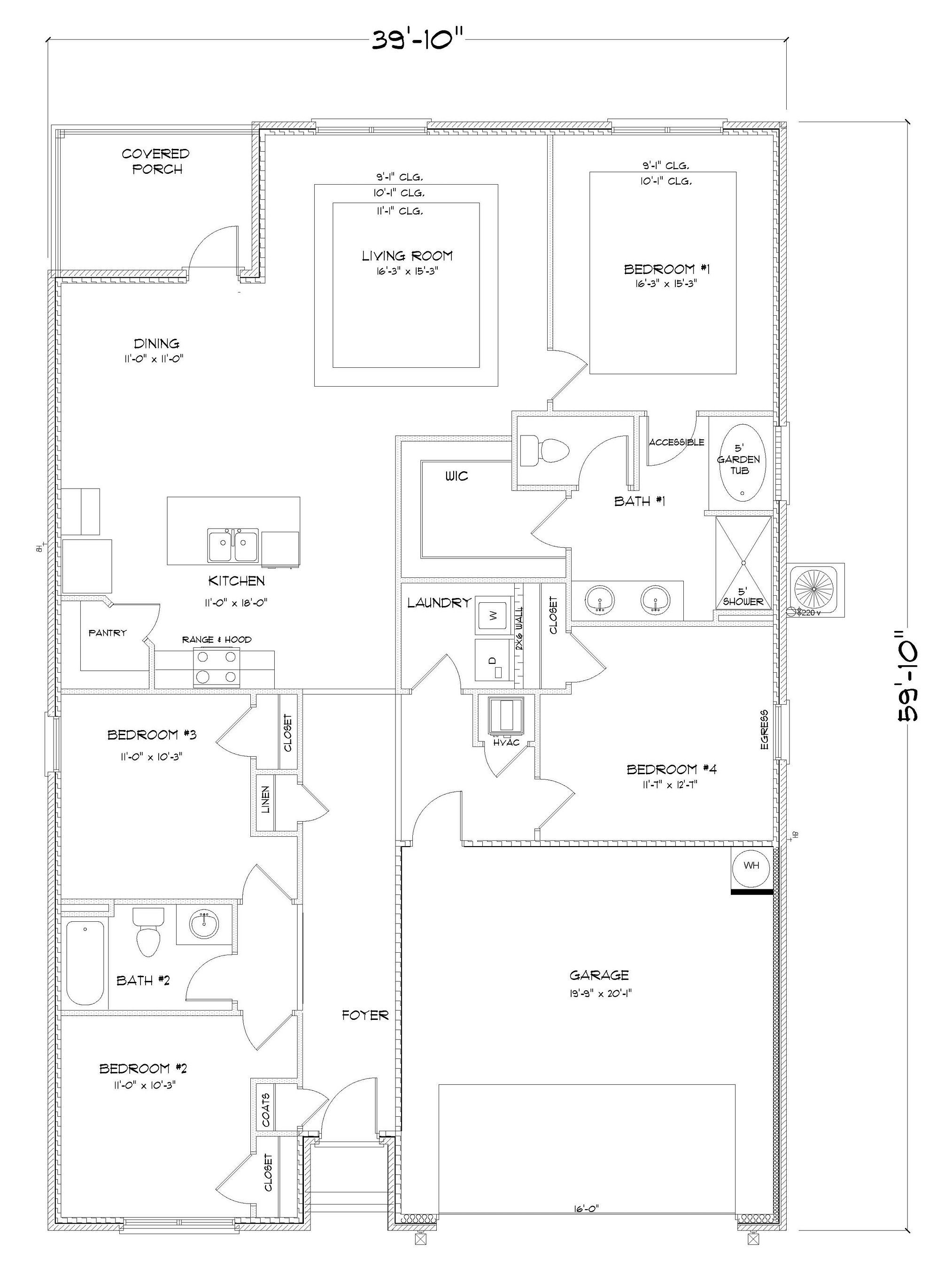 Rhett A & B floorplan