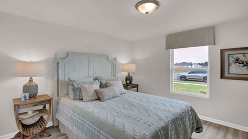Bedroom with window.