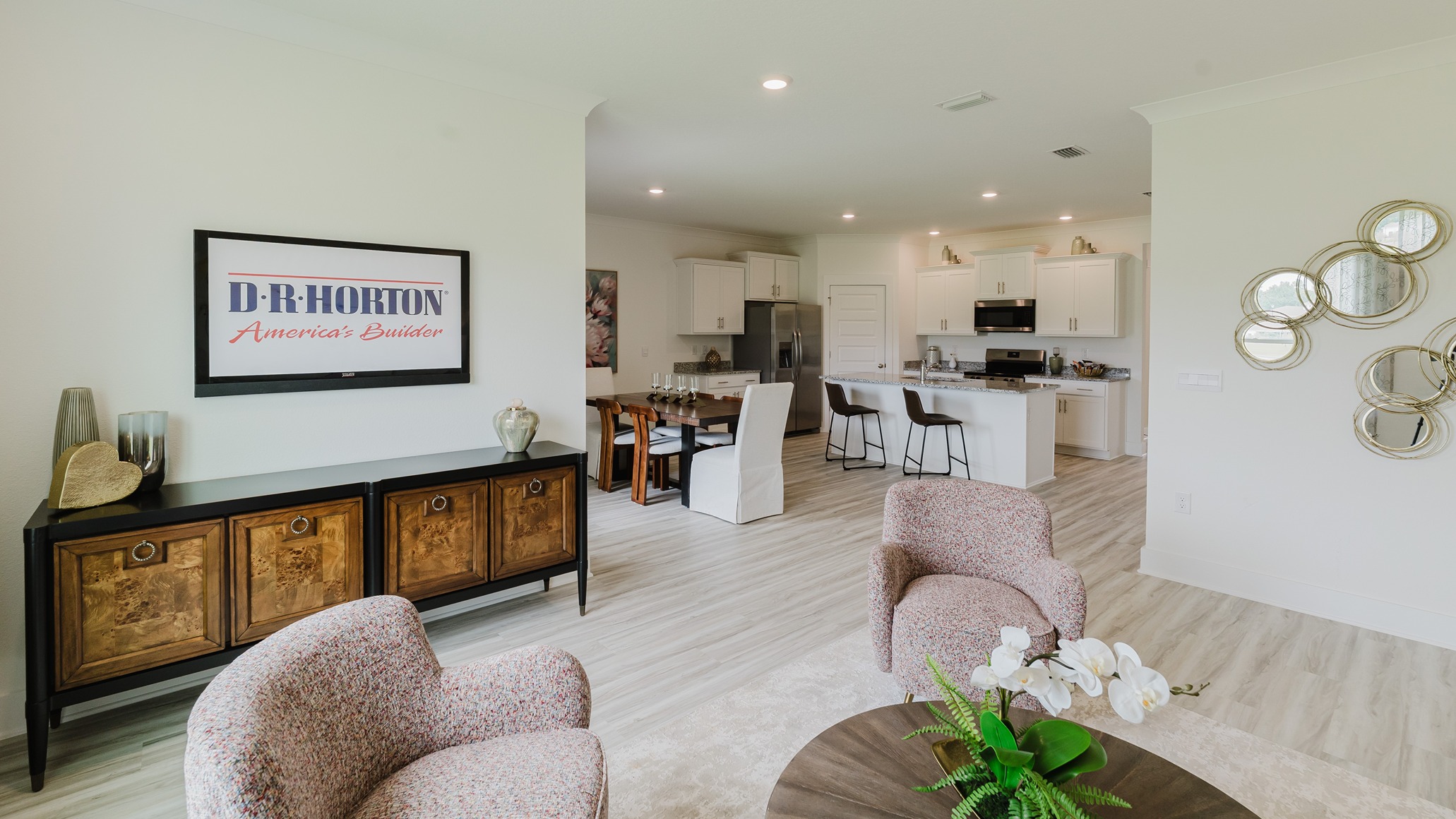 Cali open concept interior