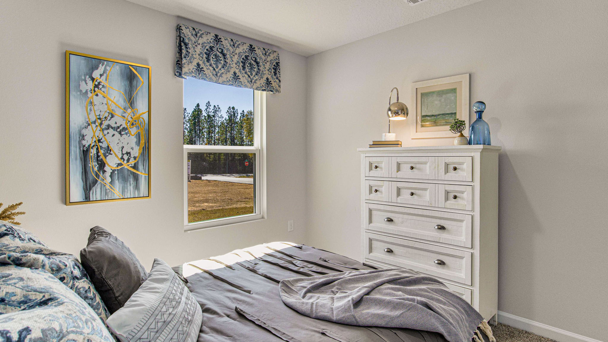 Lakeside new home interior