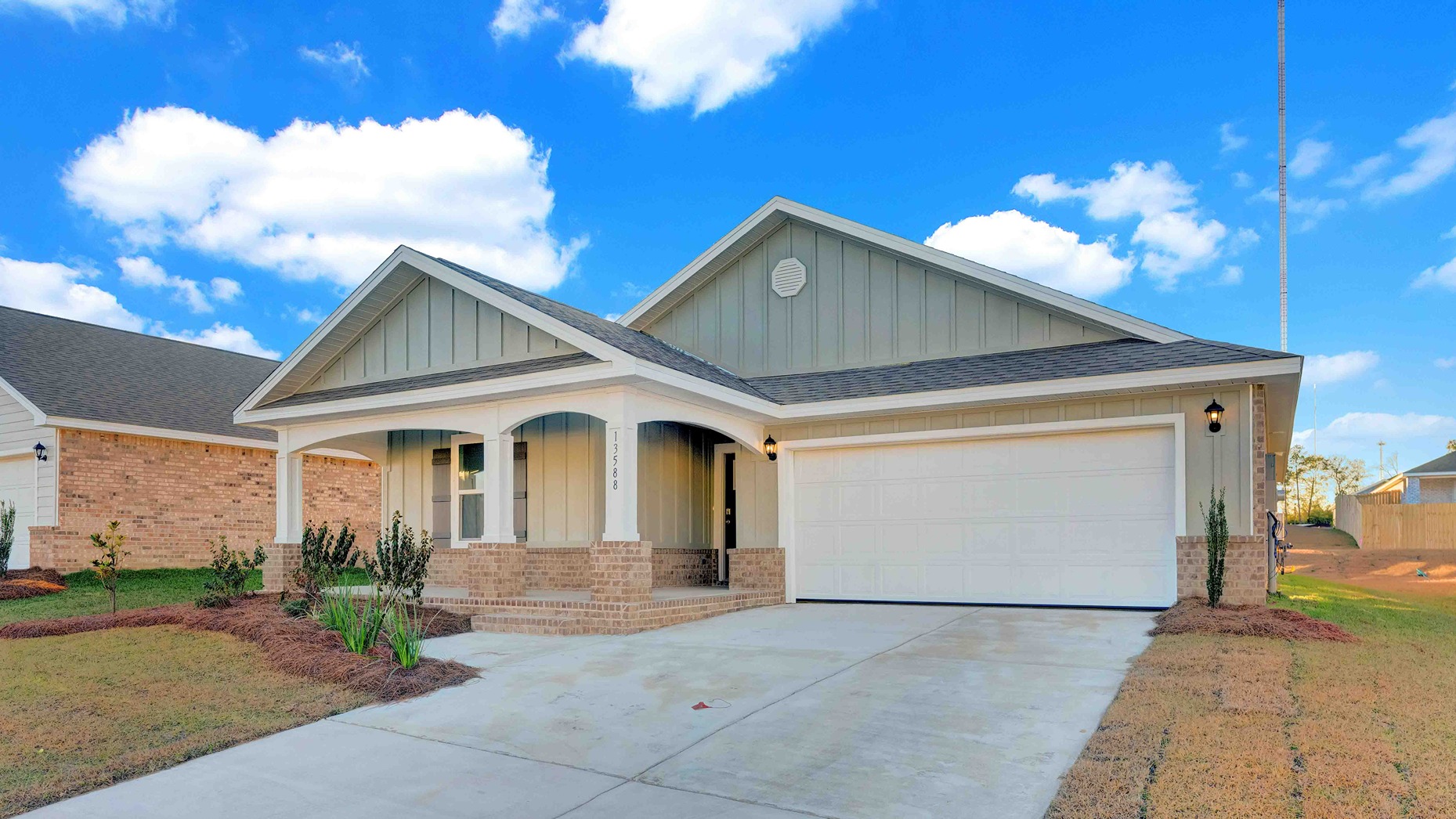 Kelly new home exterior.