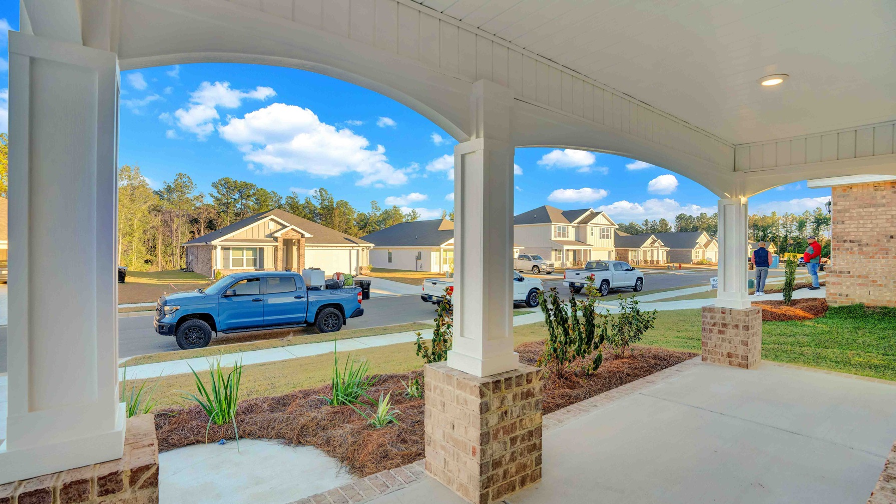 Kelly new home exterior.