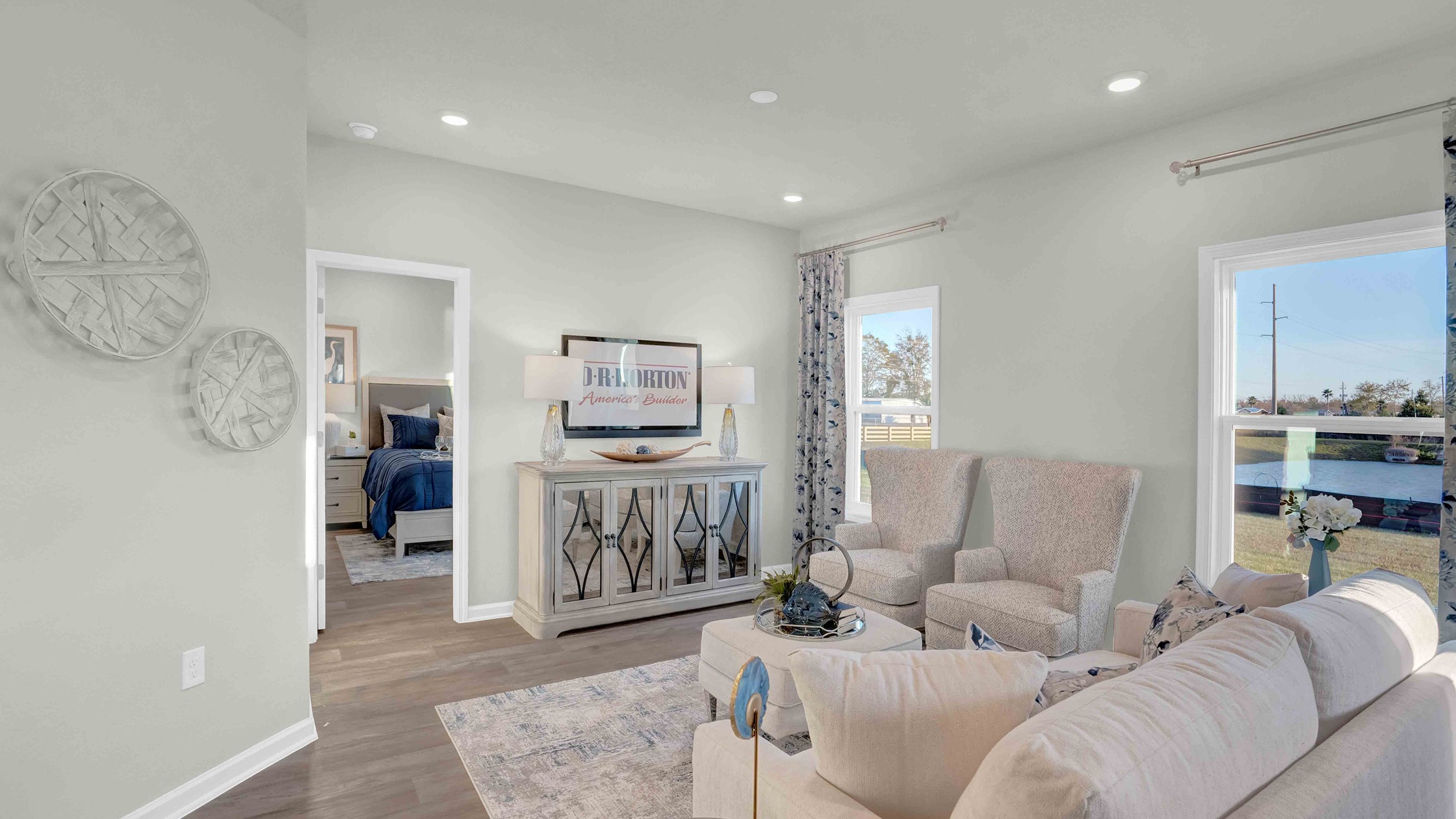 Shelby model home interior.