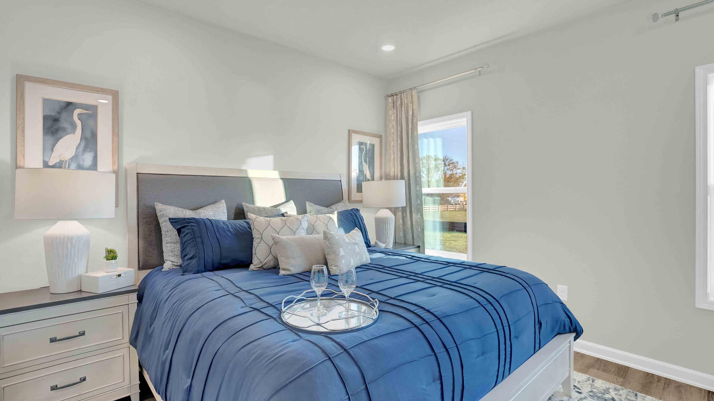 Shelby model home interior.