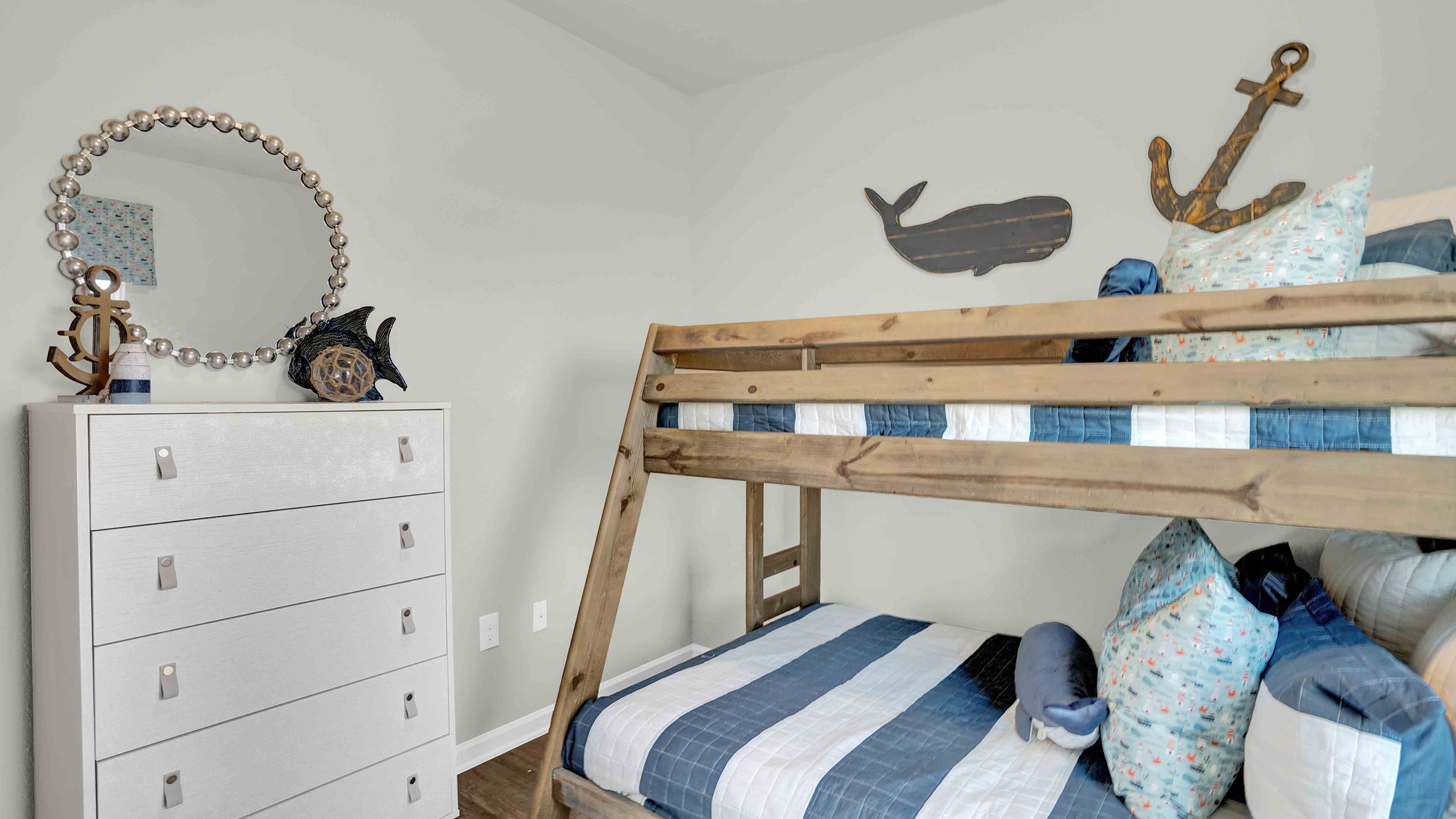 Shelby model home interior.