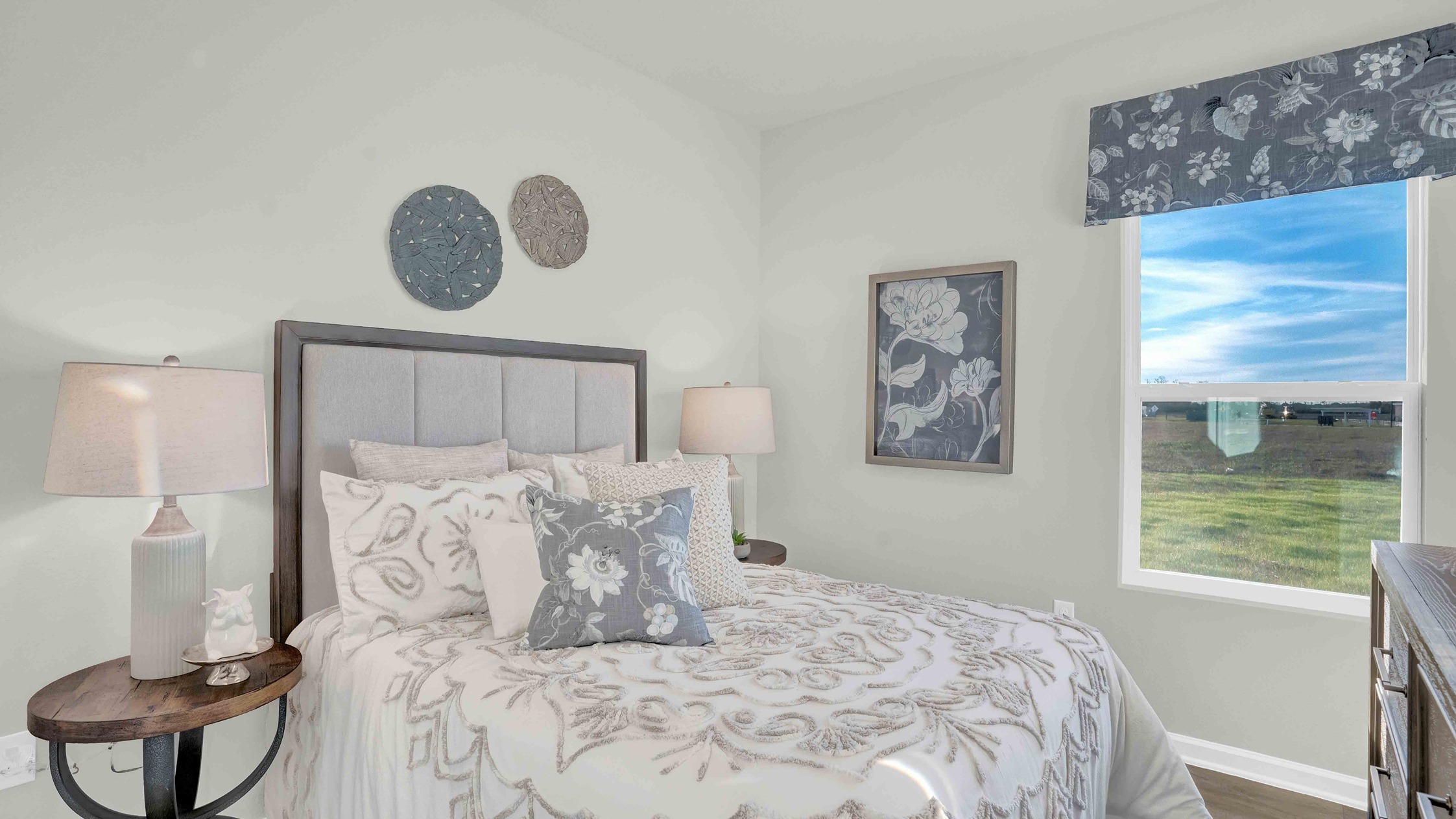 Shelby model home interior.