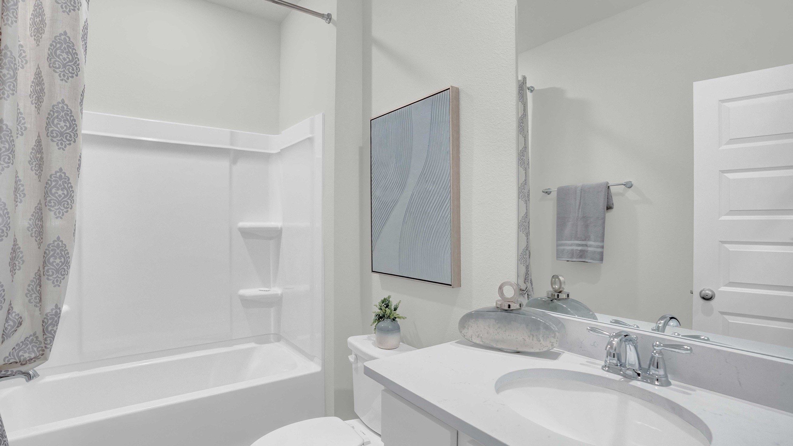 Shelby model home interior.