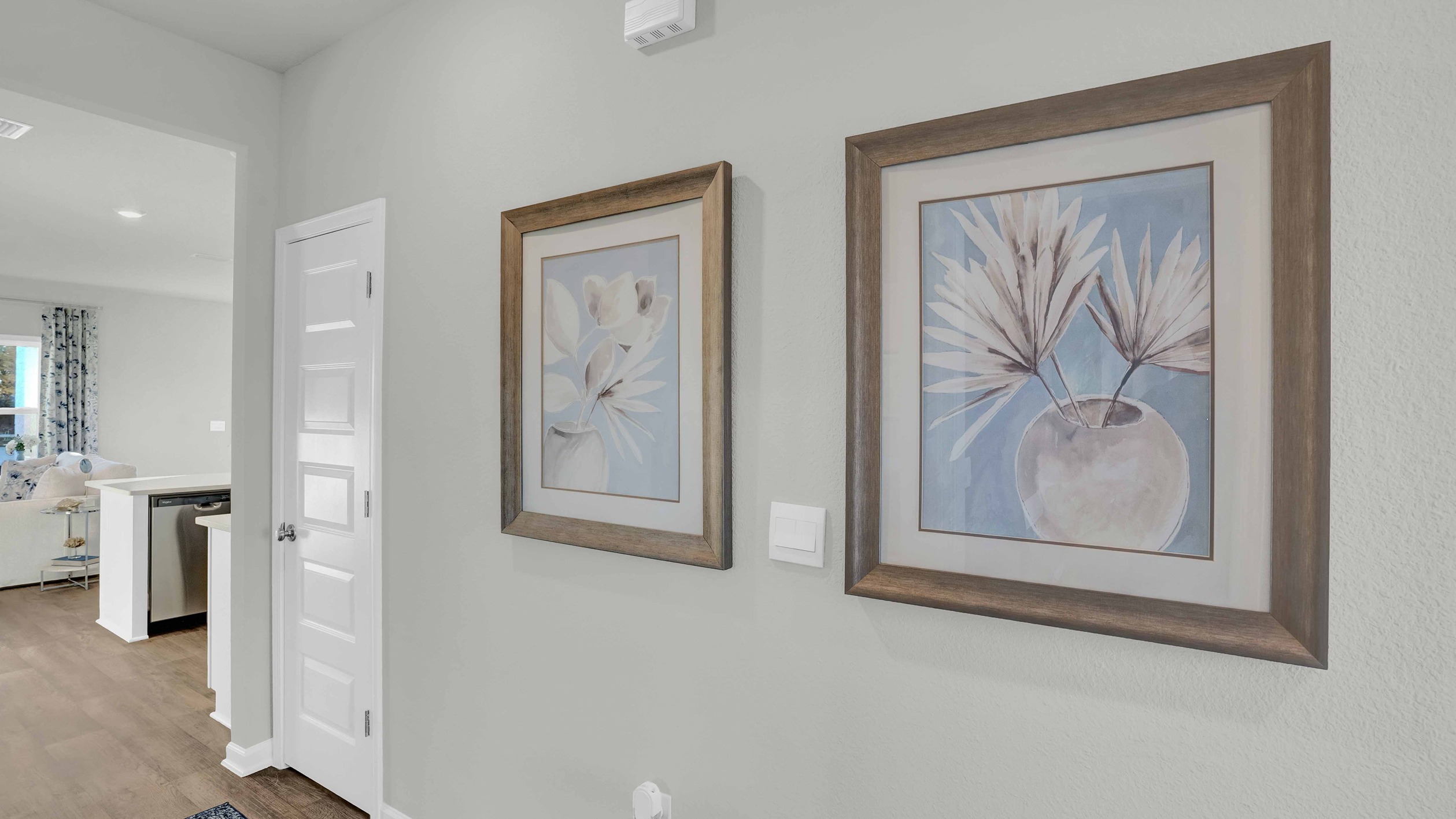 Shelby model home interior.