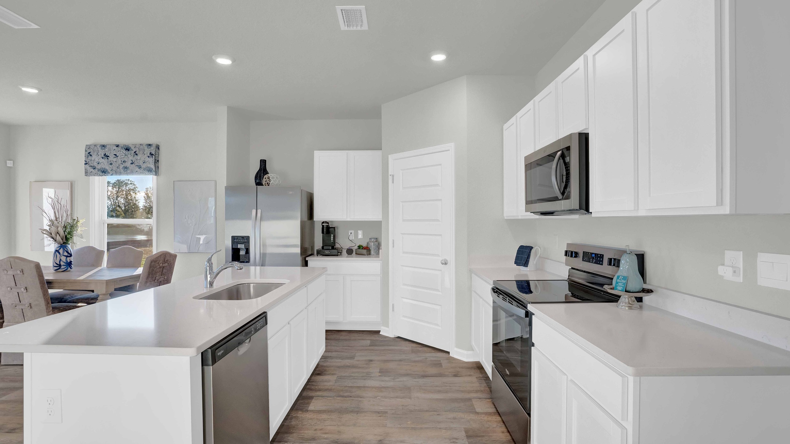 Shelby model home interior.