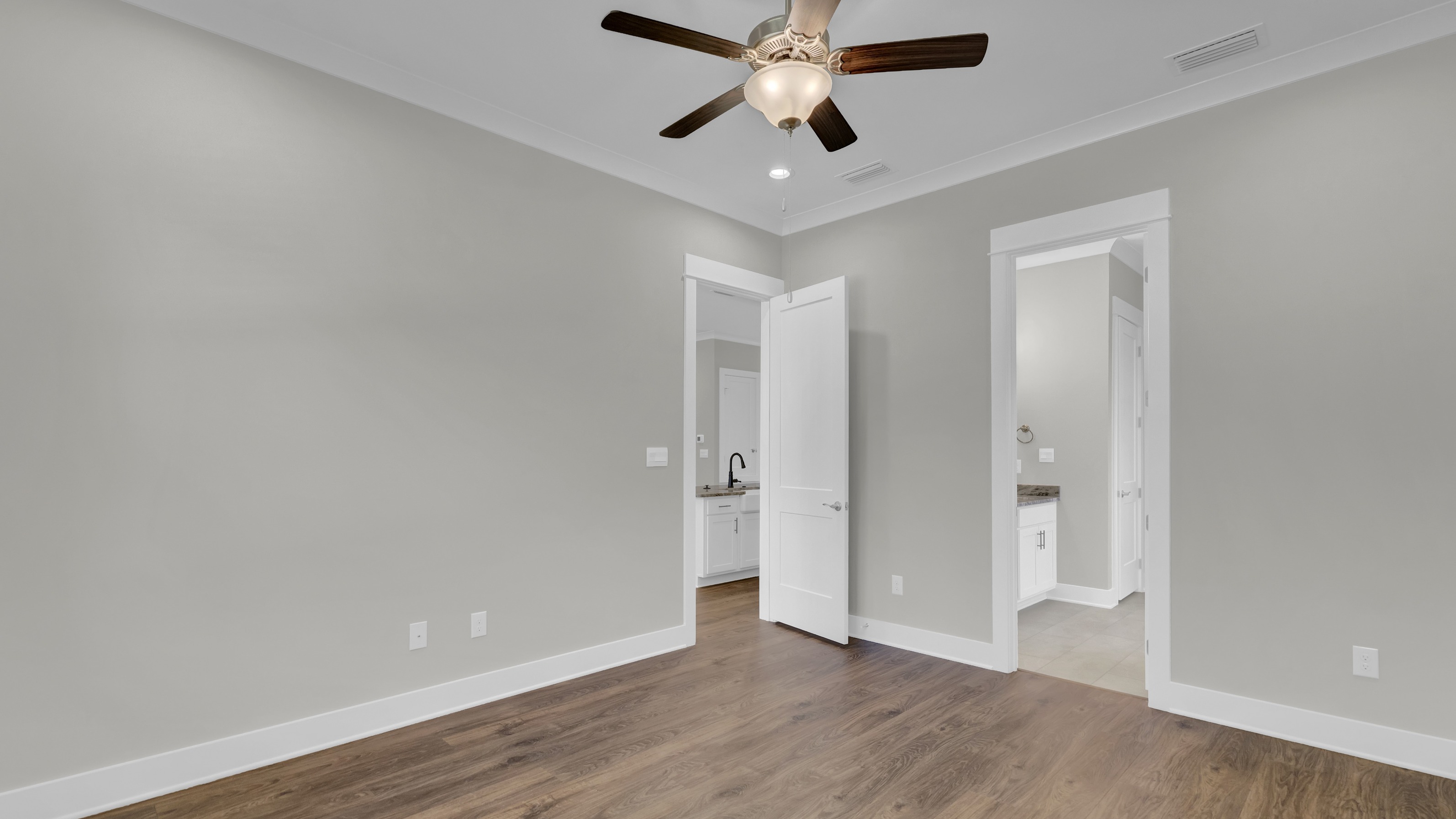 Denali open concept interior with high ceilings