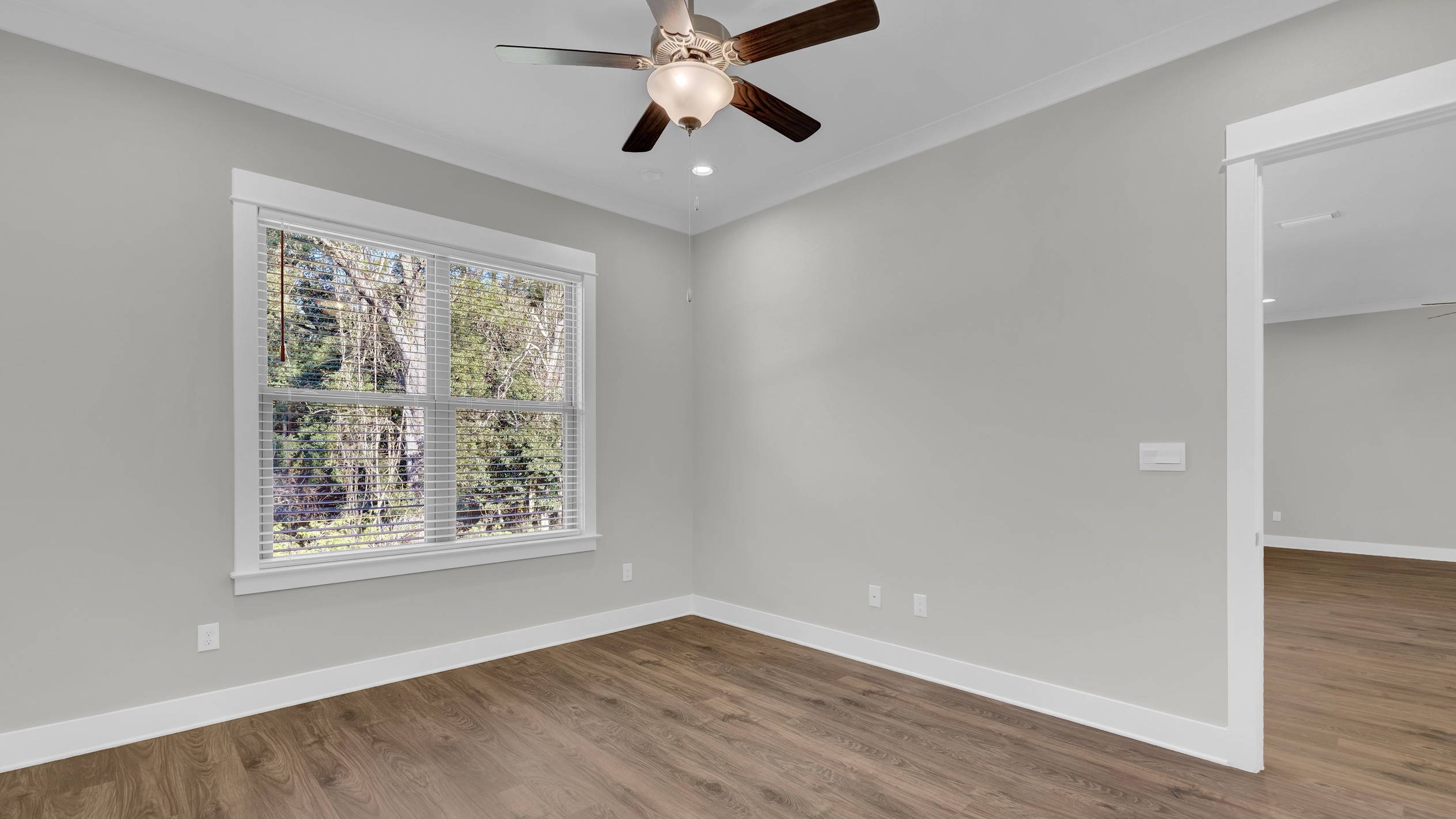 Denali open concept interior with high ceilings