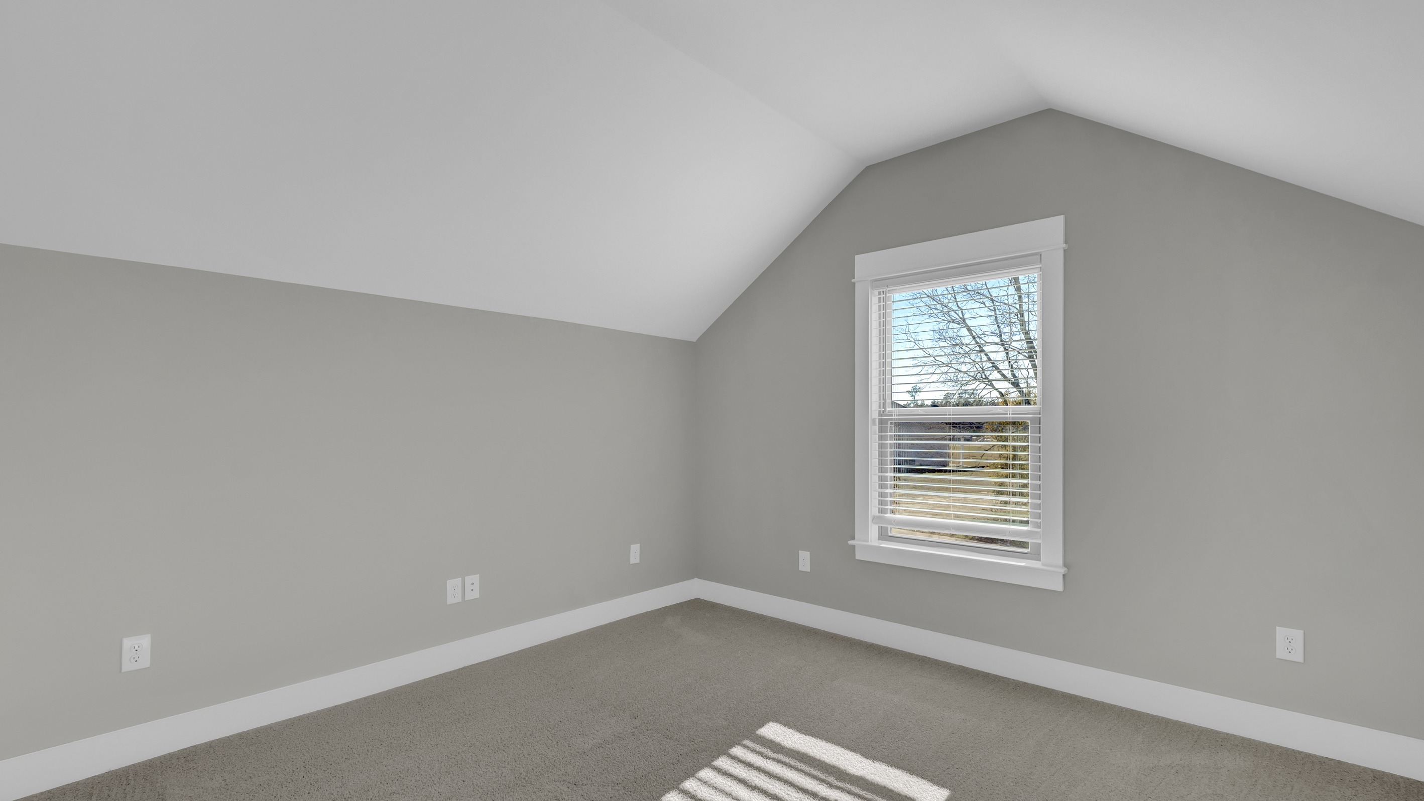 Denali open concept interior with high ceilings