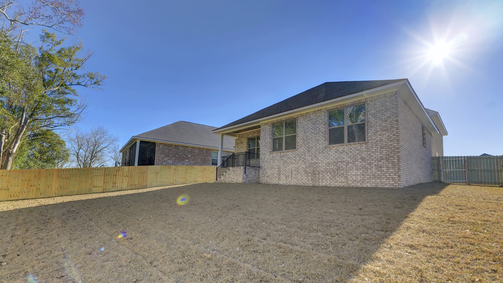 Denali back exterior and covered back porch