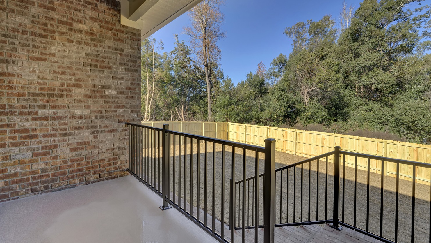 Rushmore covered back porch