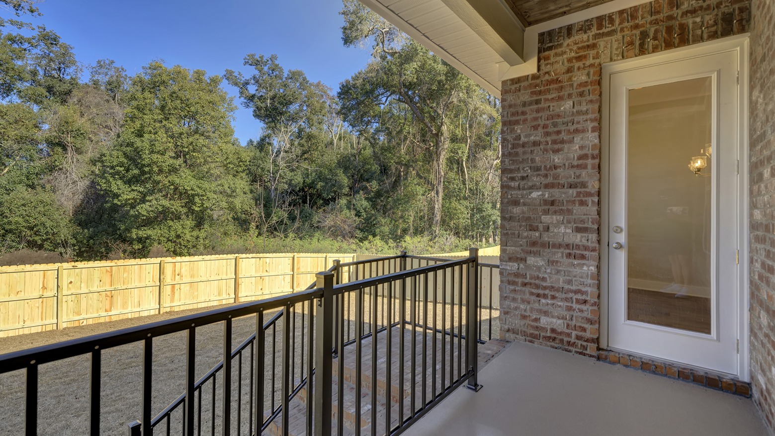 Rushmore covered back porch