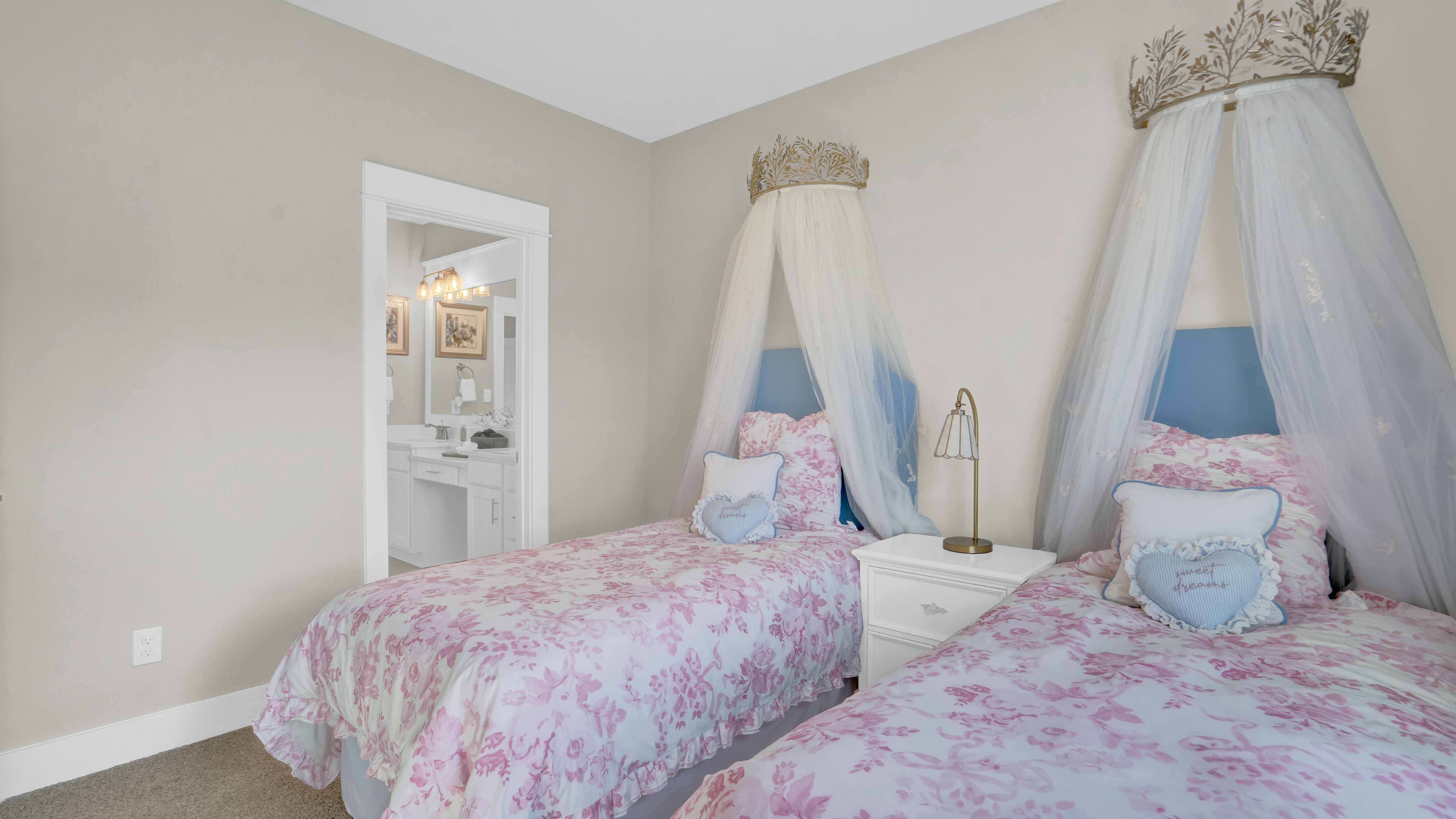 Elm model home interior.