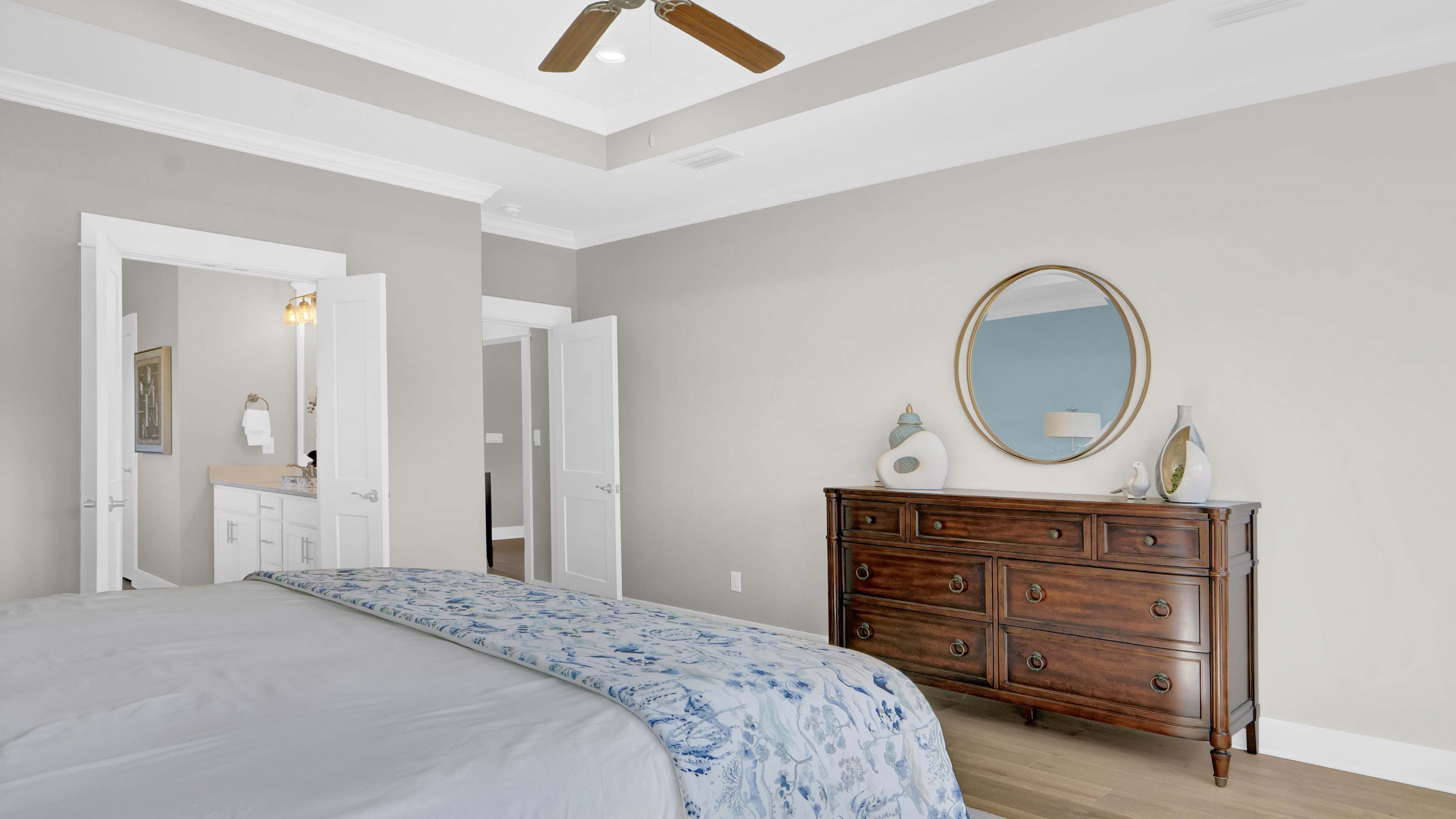 Elm model home interior.