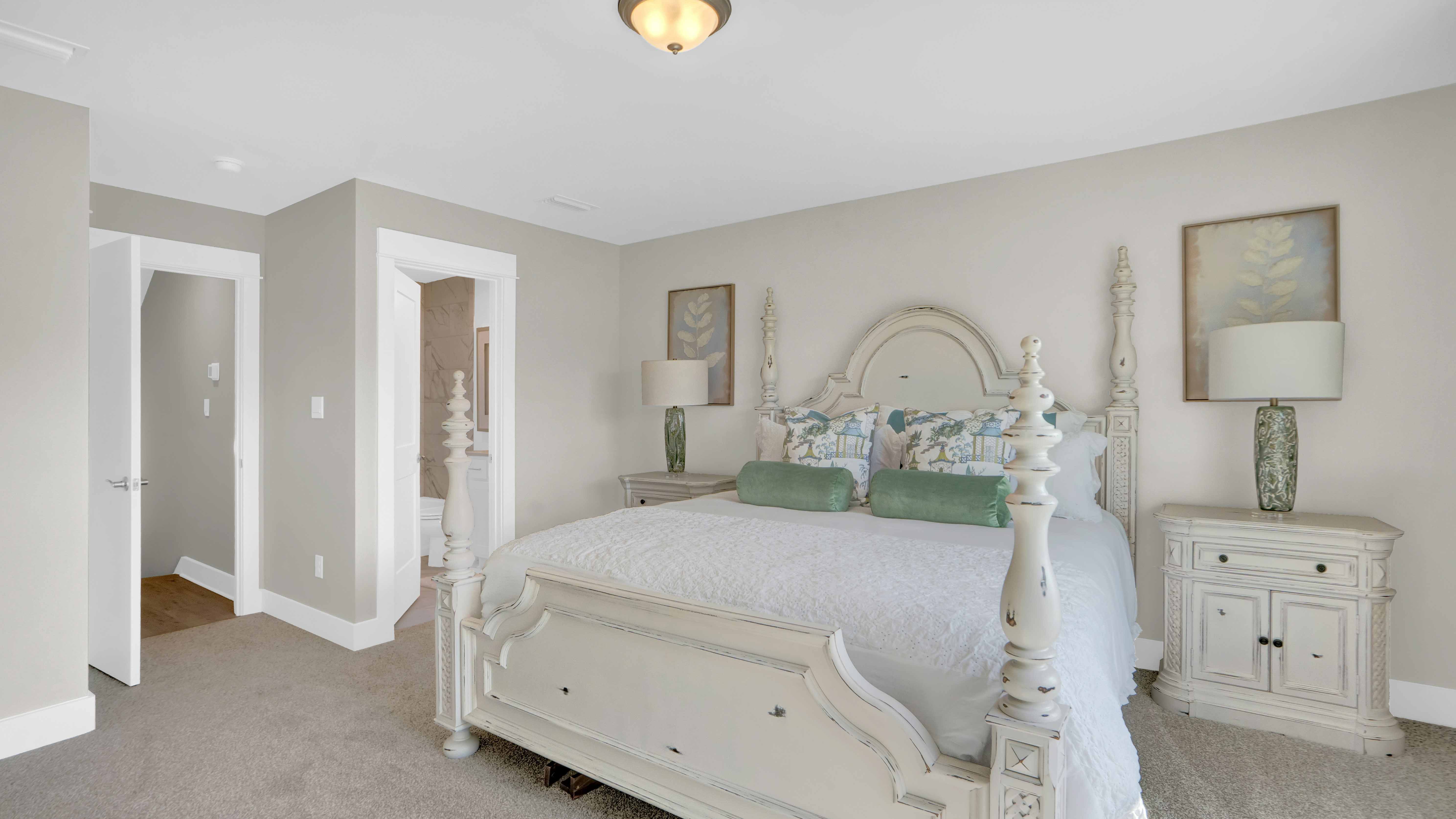 Elm model home interior.